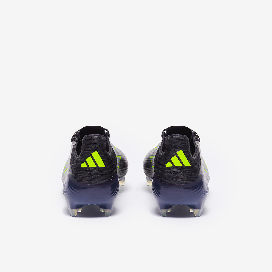 Adidas F50 Elite FG Football Boots Core Black/Iron Met./Lucid Lemon