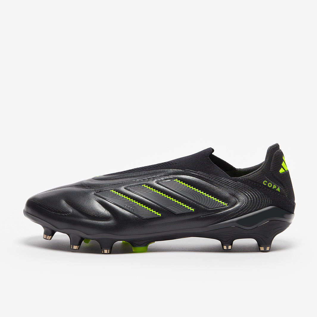 Adidas Copa Pure III Elite Laceless FG Football Boots Core Black/Dgh Solid Grey/Lucid Lemon