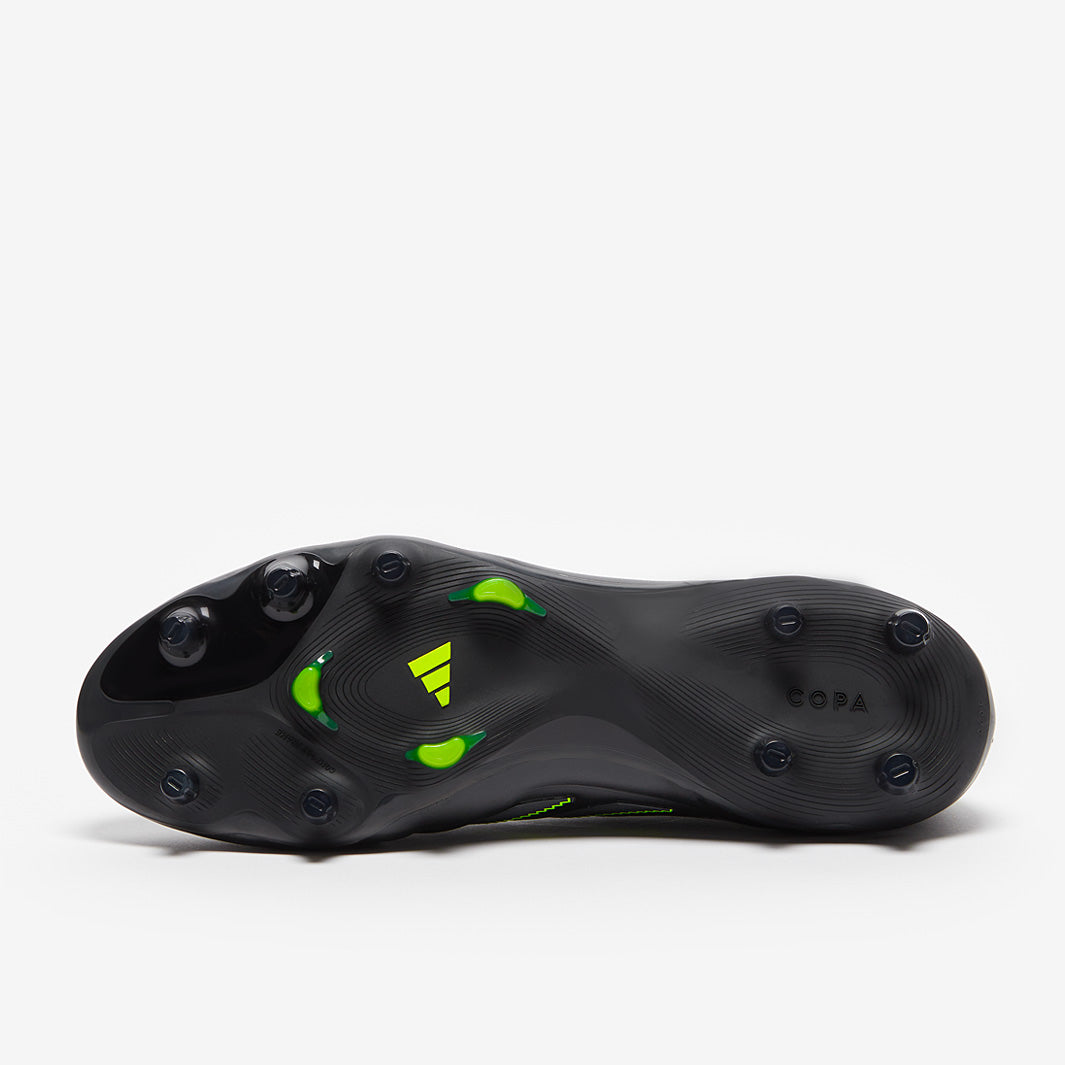 Adidas Copa Pure III Elite Laceless FG Football Boots Core Black/Dgh Solid Grey/Lucid Lemon