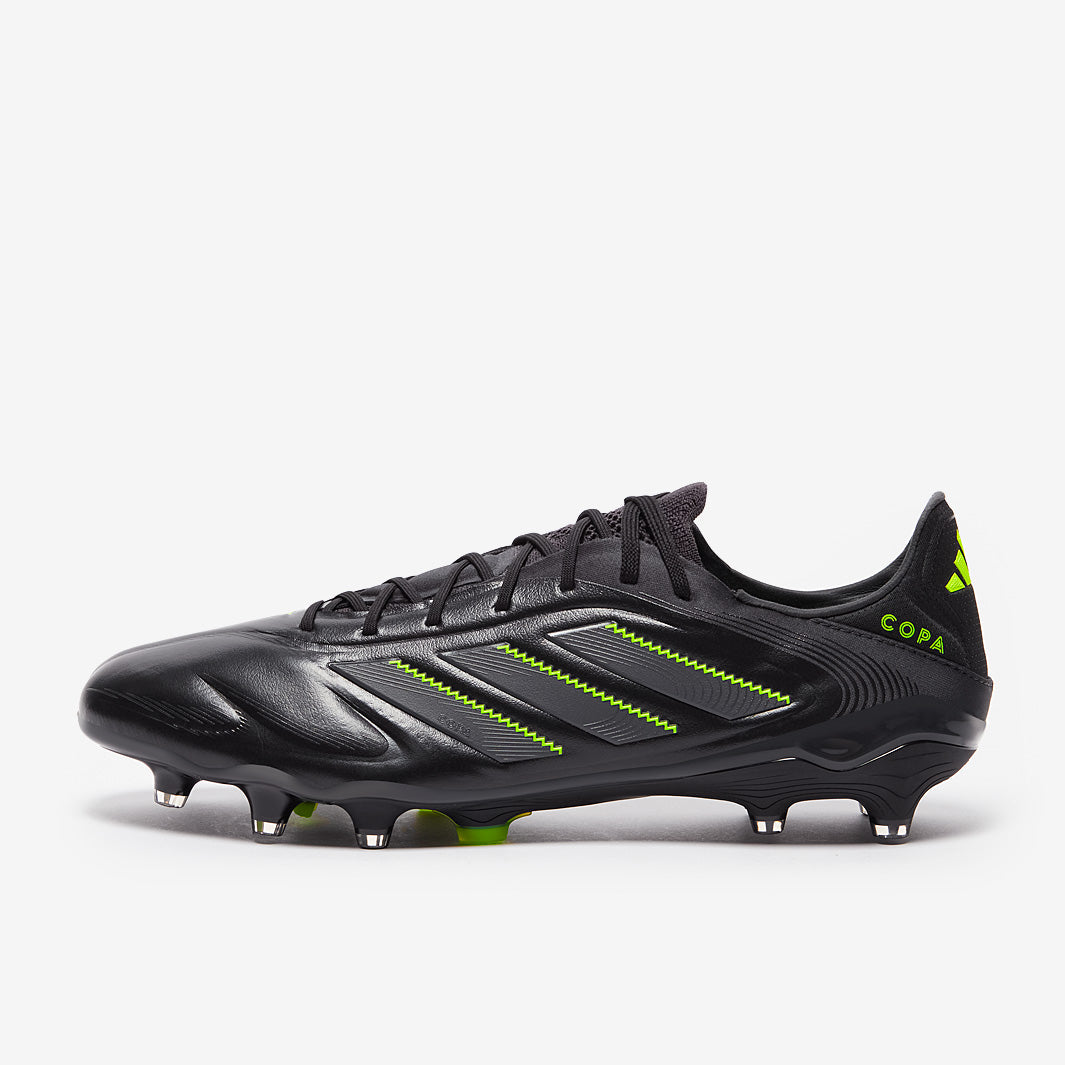 Adidas Copa Pure III Elite FG Football Boots Core Black/Dgh Solid Grey/Lucid Lemon