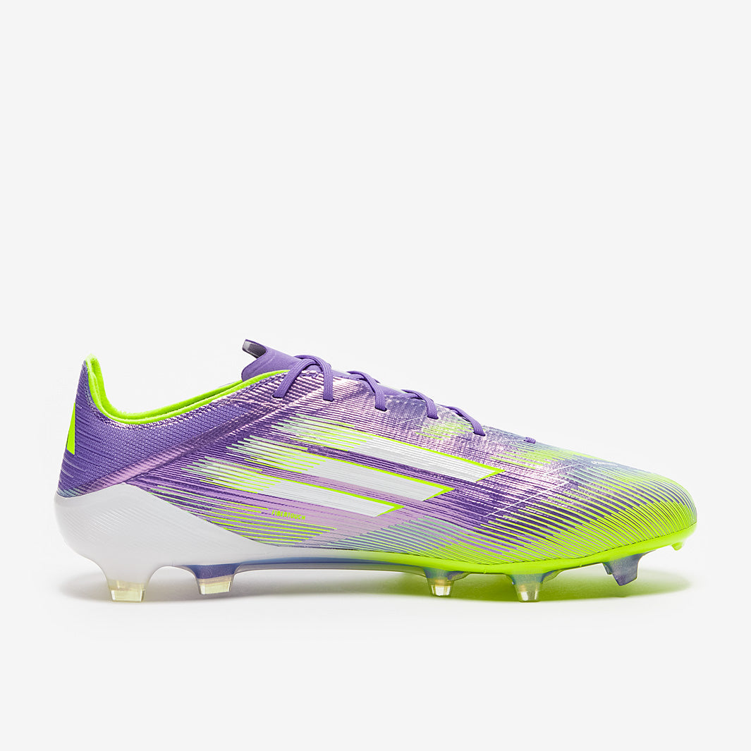 Adidas F50 Elite FG Football Boots Purple Rush/Ftwr White/Lucid Lemon
