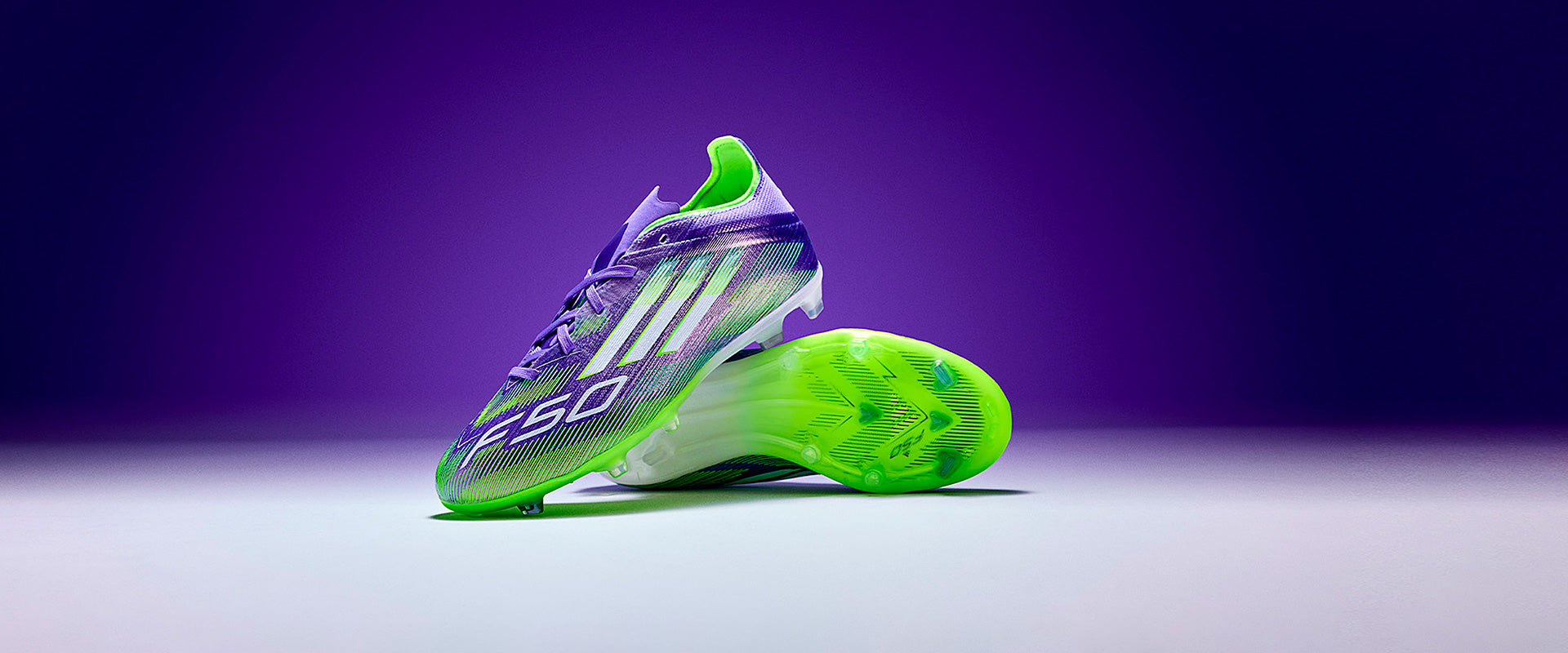 Adidas Kids F50 Elite FG Football Boots Purple Rush/Ftwr White/Lucid Lemon