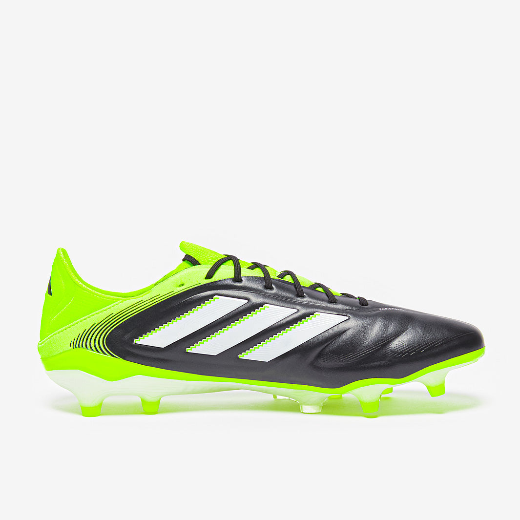 Adidas Copa Pure III Elite FG Football Boots Core Black/Ftwr White/Lucid Lemon