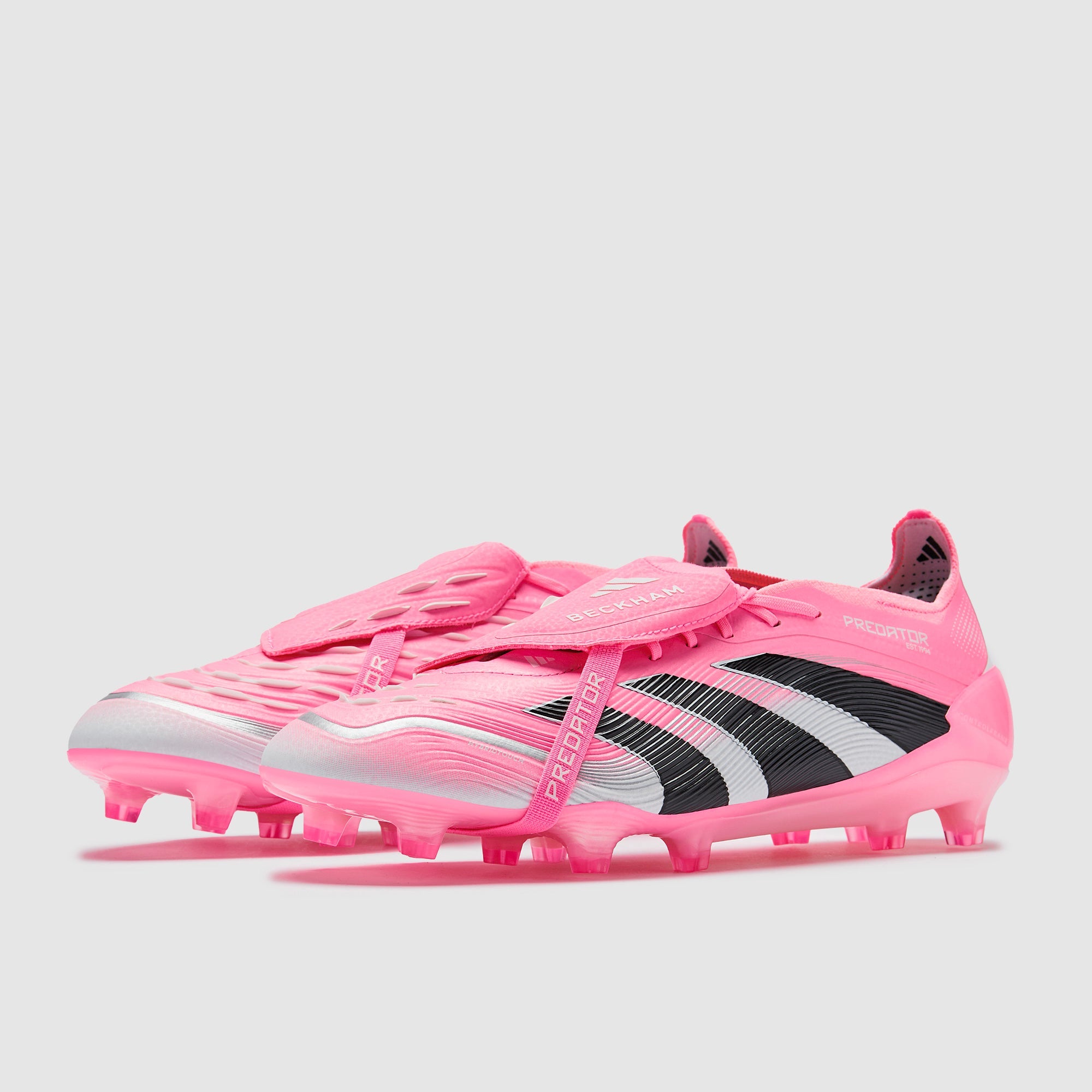 Adidas Predator Elite Tongue X Beckham FG Football Boots Beam Pink/Core Black/Ftwr White
