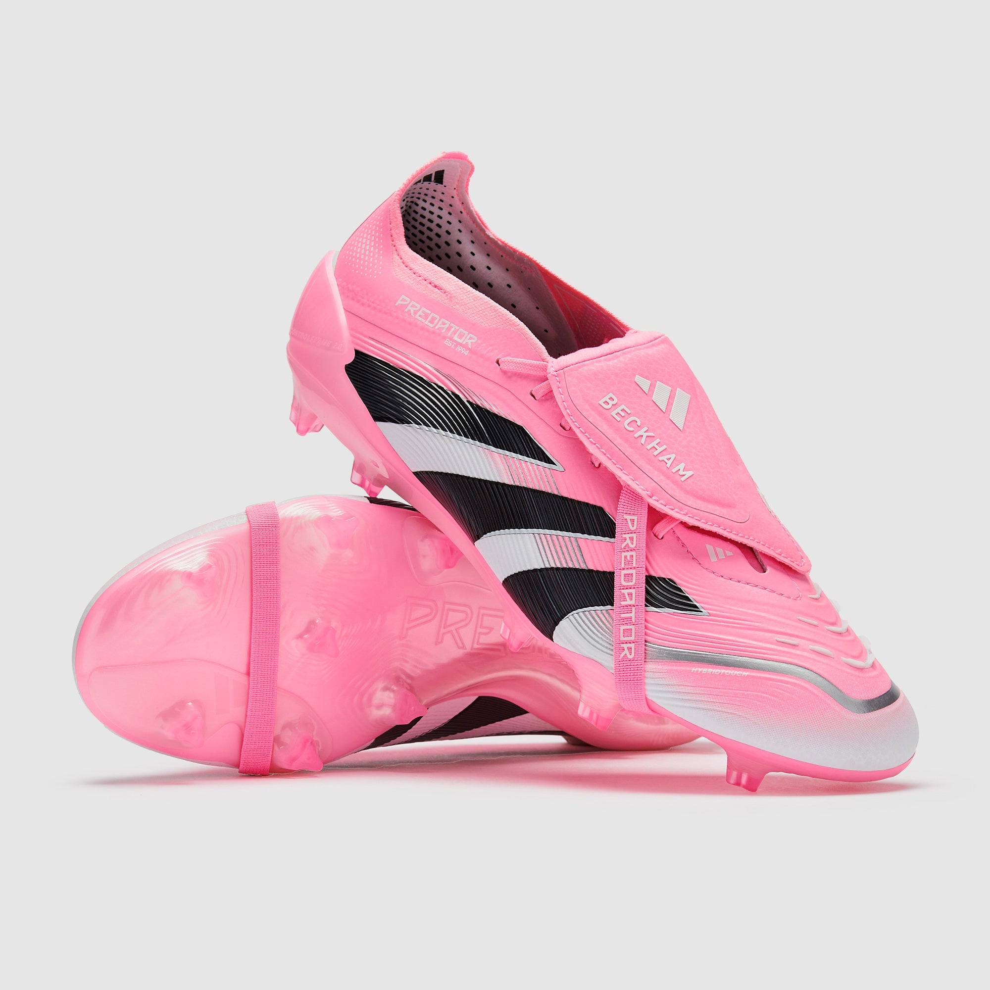 Adidas Predator Elite Tongue X Beckham FG Football Boots Beam Pink/Core Black/Ftwr White