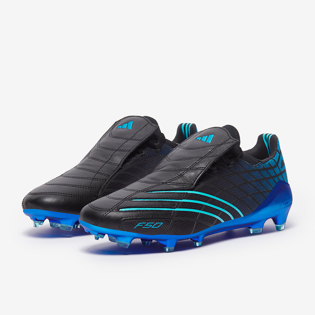 Adidas F50 Spider Elite Made In Germany FG Football Boots Blue Rush/Sky Rush/Tech Indigo
