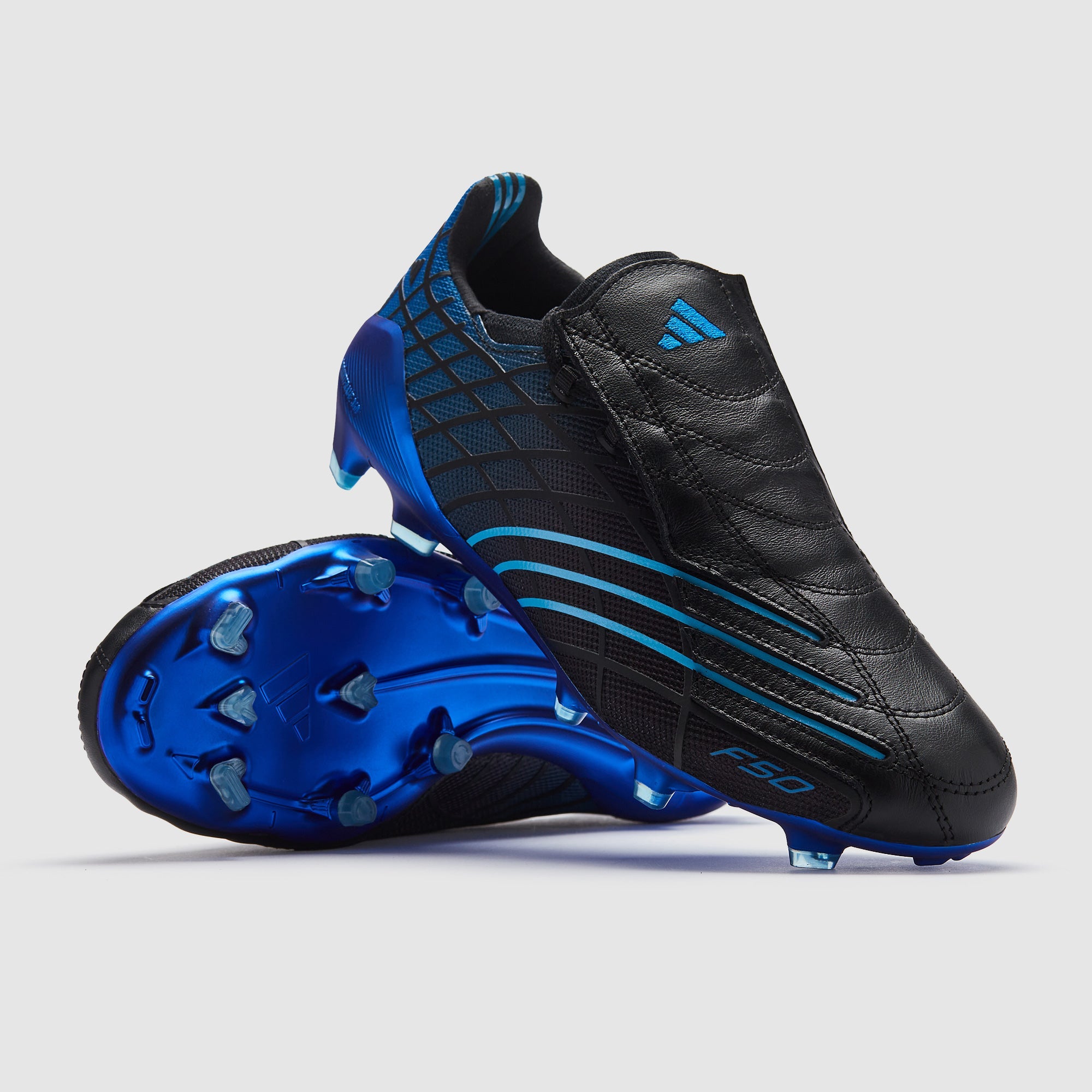 Adidas F50 Spider Elite Made In Germany FG Football Boots Blue Rush/Sky Rush/Tech Indigo