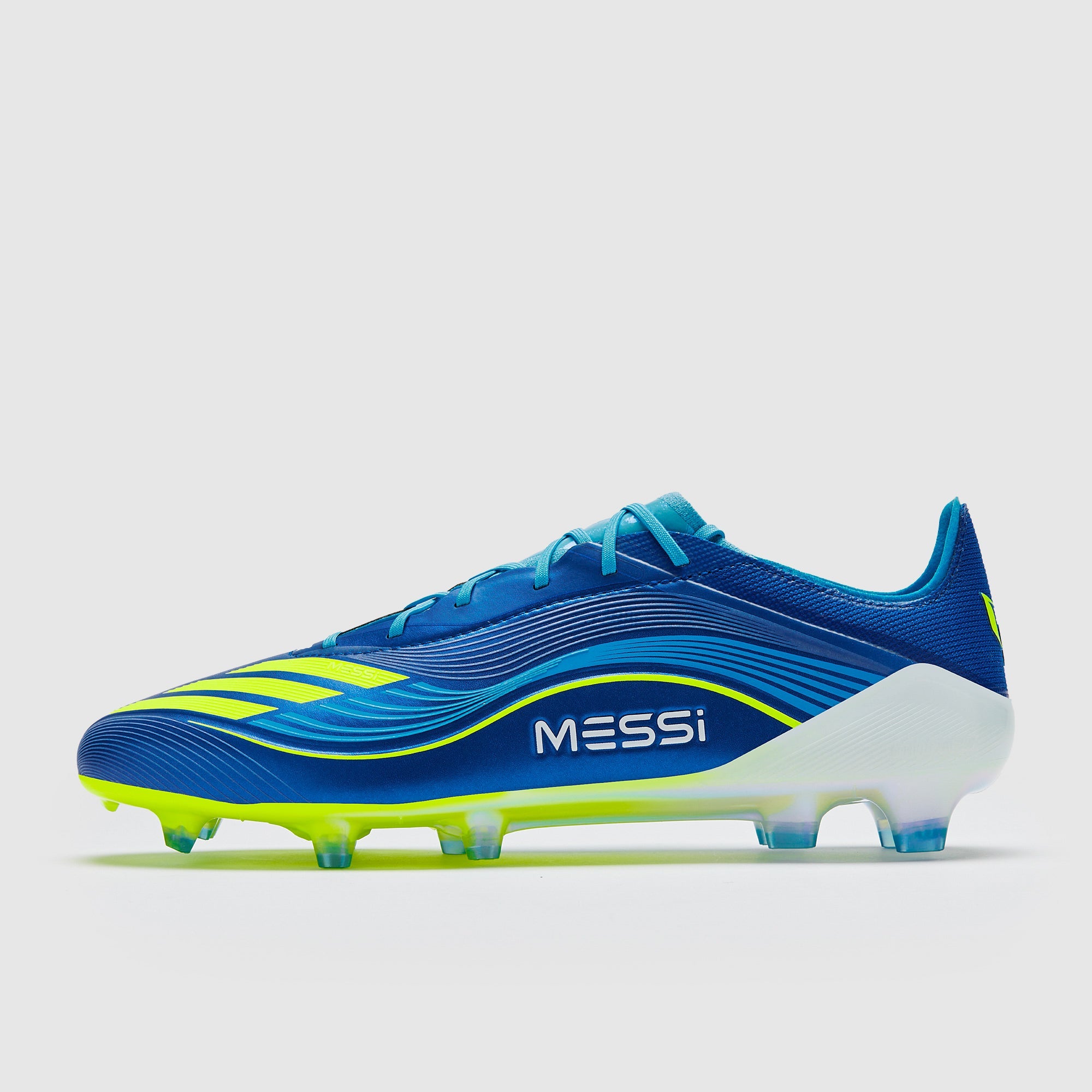 Adidas F50 Elite X Messi FG Football Boots Team Royal Blue/Solar Yellow/Semi Blue Burst