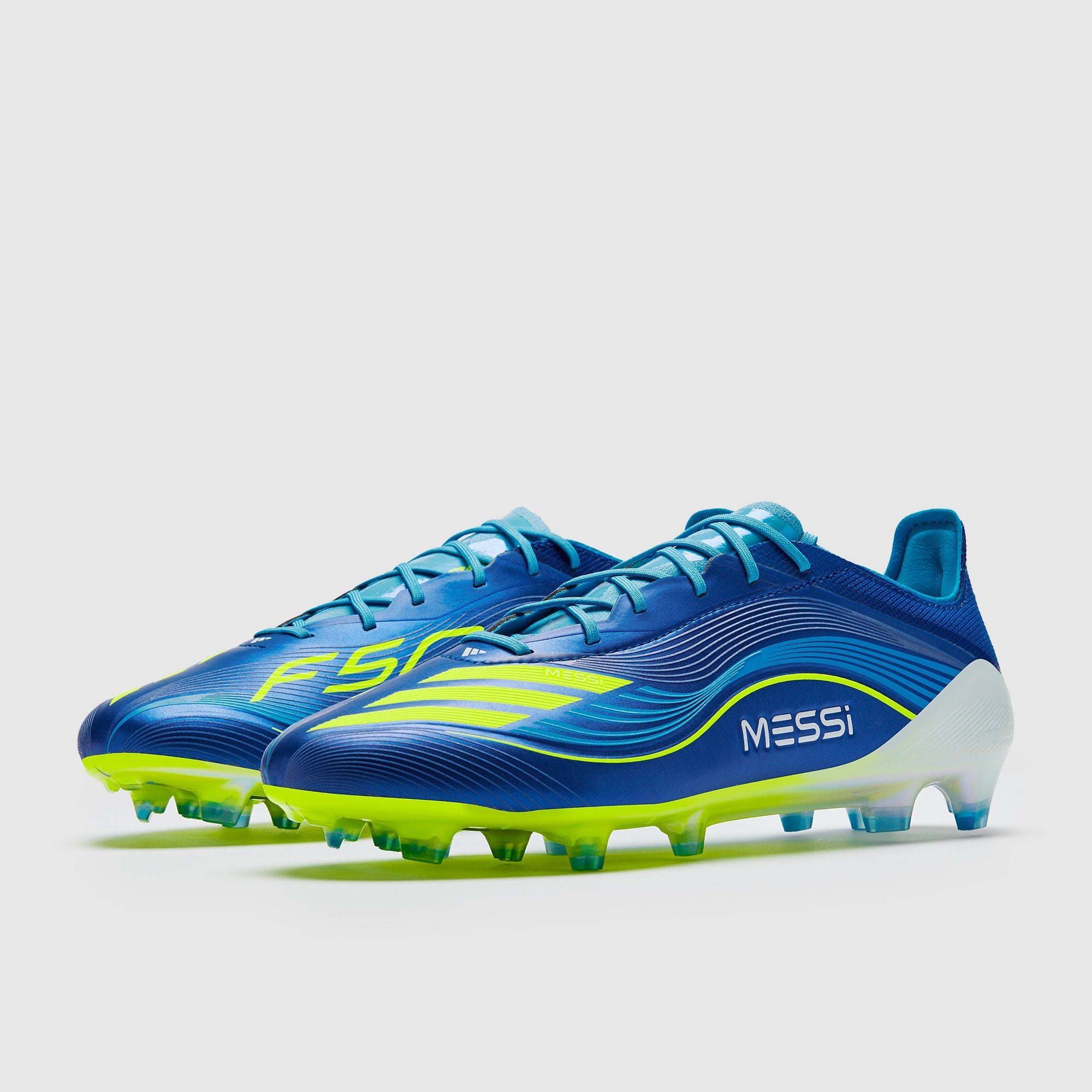 Adidas F50 Elite X Messi FG Football Boots Team Royal Blue/Solar Yellow/Semi Blue Burst