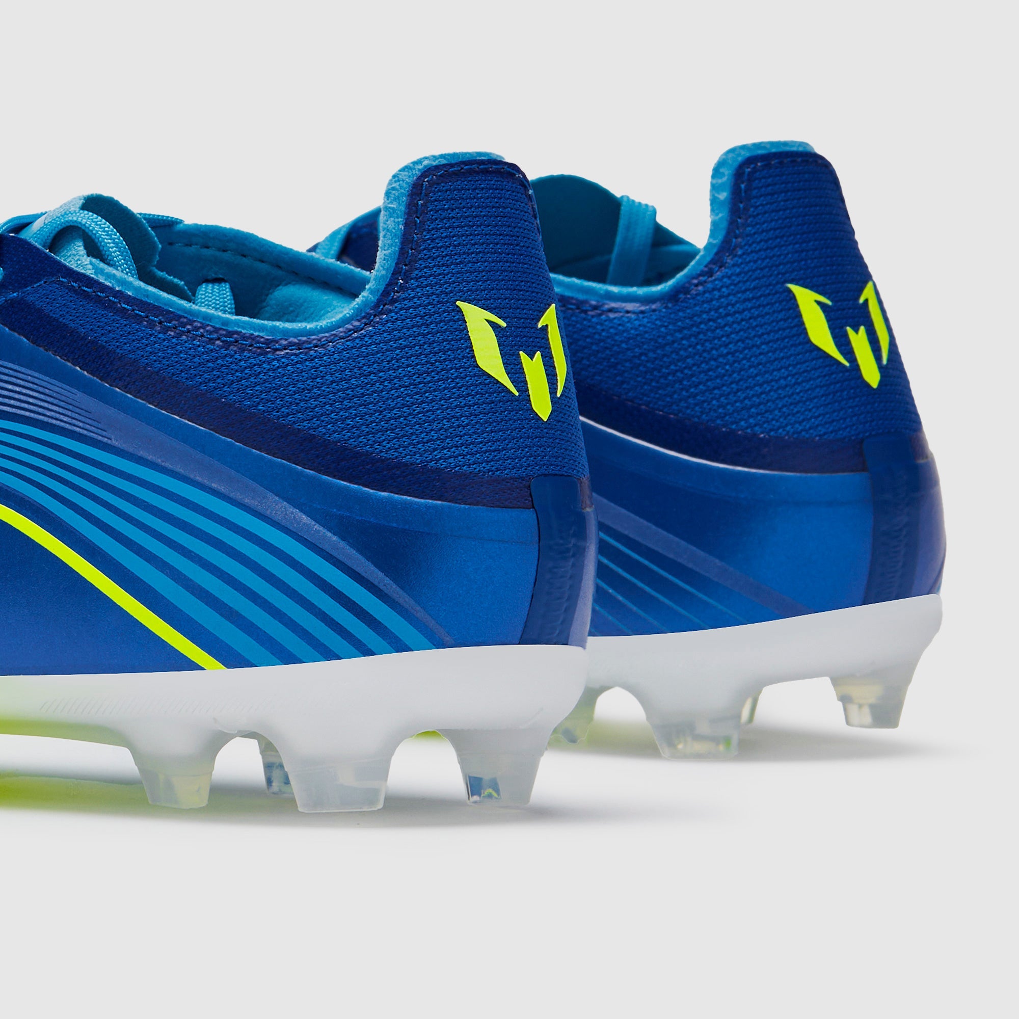 Adidas Kids F50 Elite x Messi FG Football Boots Team Royal Blue/Solar Yellow/Semi Blue Burst