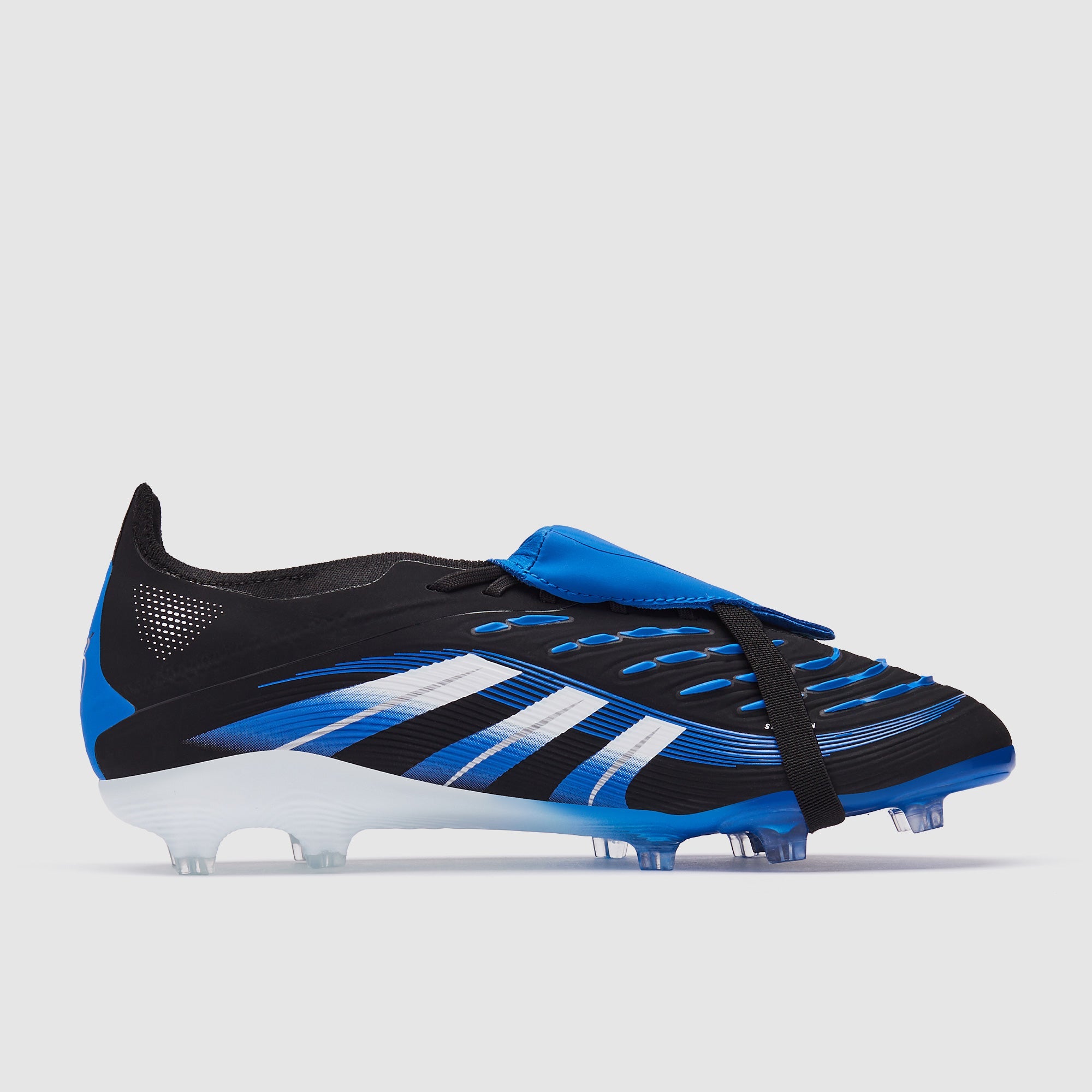 Adidas Kids Predator Elite Tongue x Bellingham FG Football Boots Core Black/Ftwr White/Glory Blue