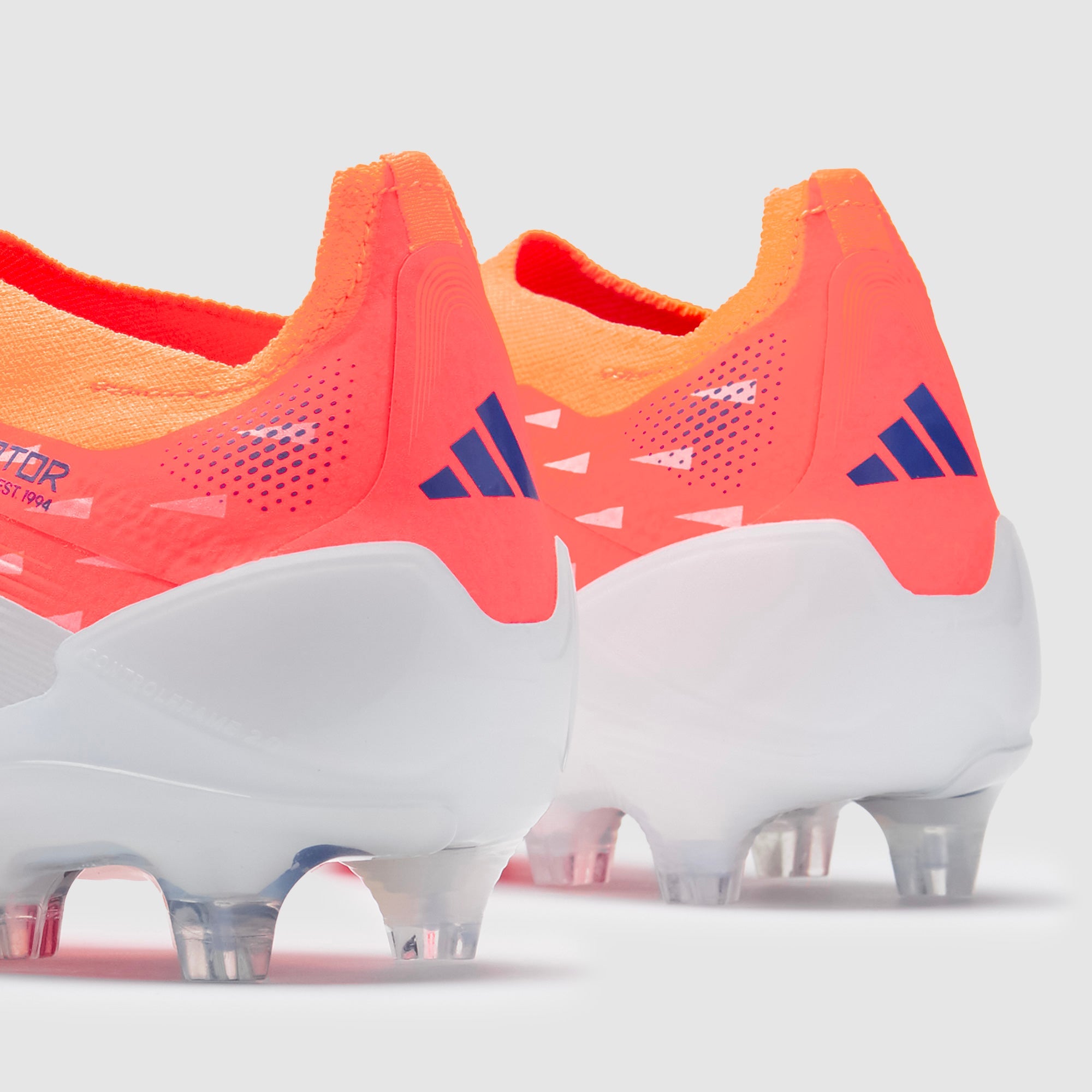 Adidas Predator Elite Laceless FG Football Boots Signal Coral/Ftwr White/Beam Orange