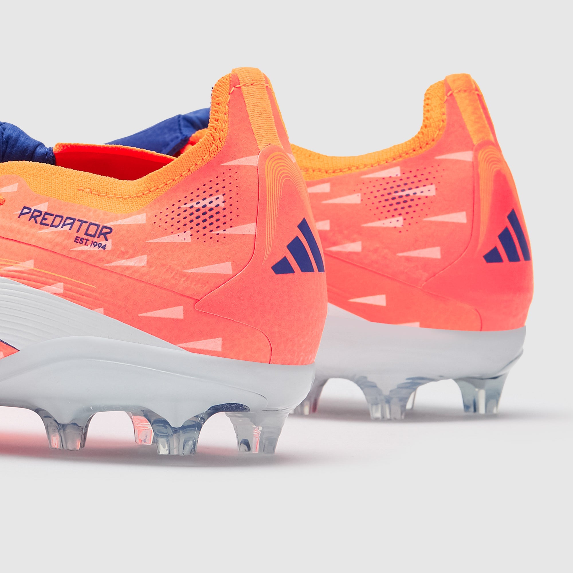 Adidas Kids Predator Elite Tongue FG Football Boots Signal Coral/Ftwr White/Beam Orange