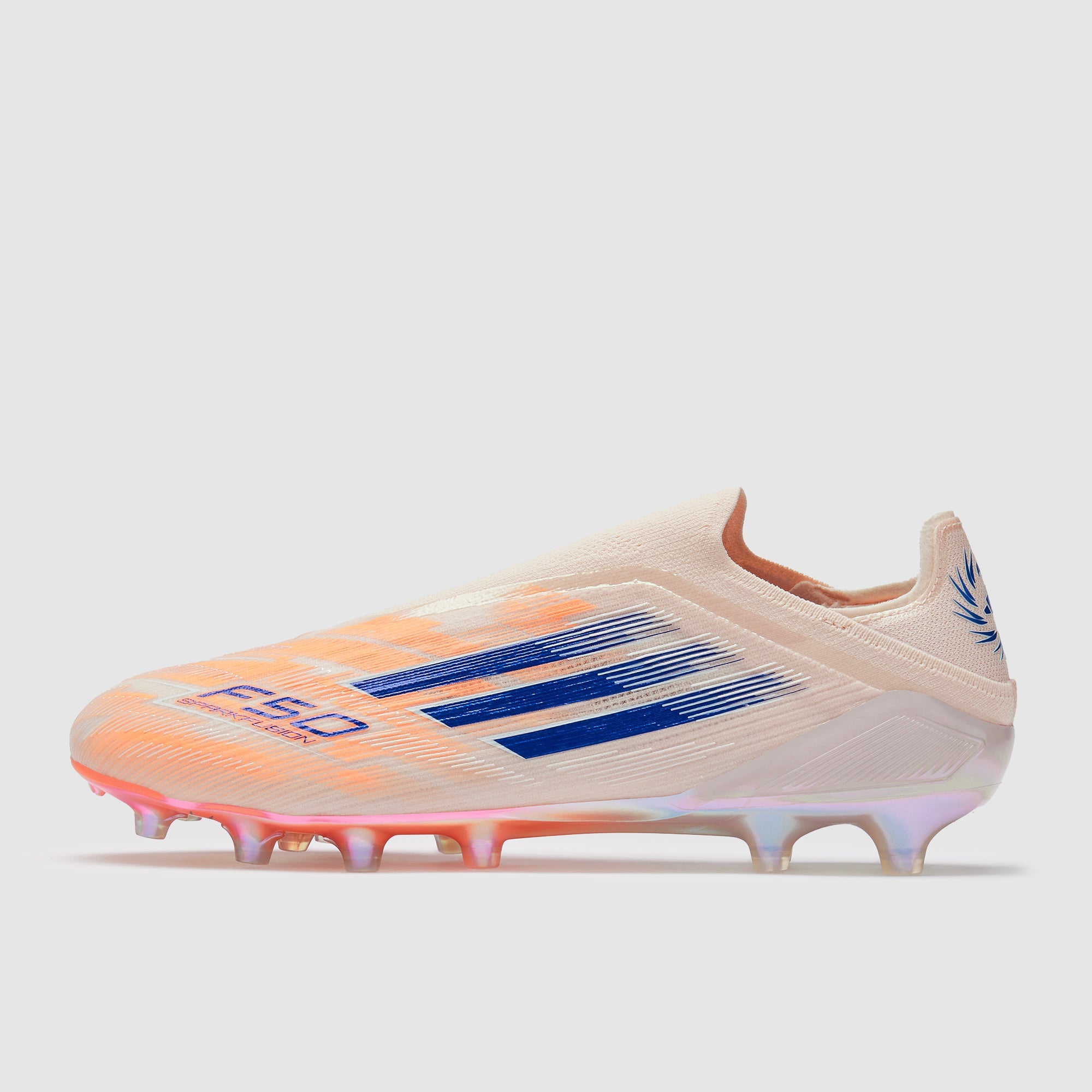 Adidas F50 Sparkfusion Elite Laceless FG/AG Football Boots Bliss Orange/Lucid Blue/Beam Orange