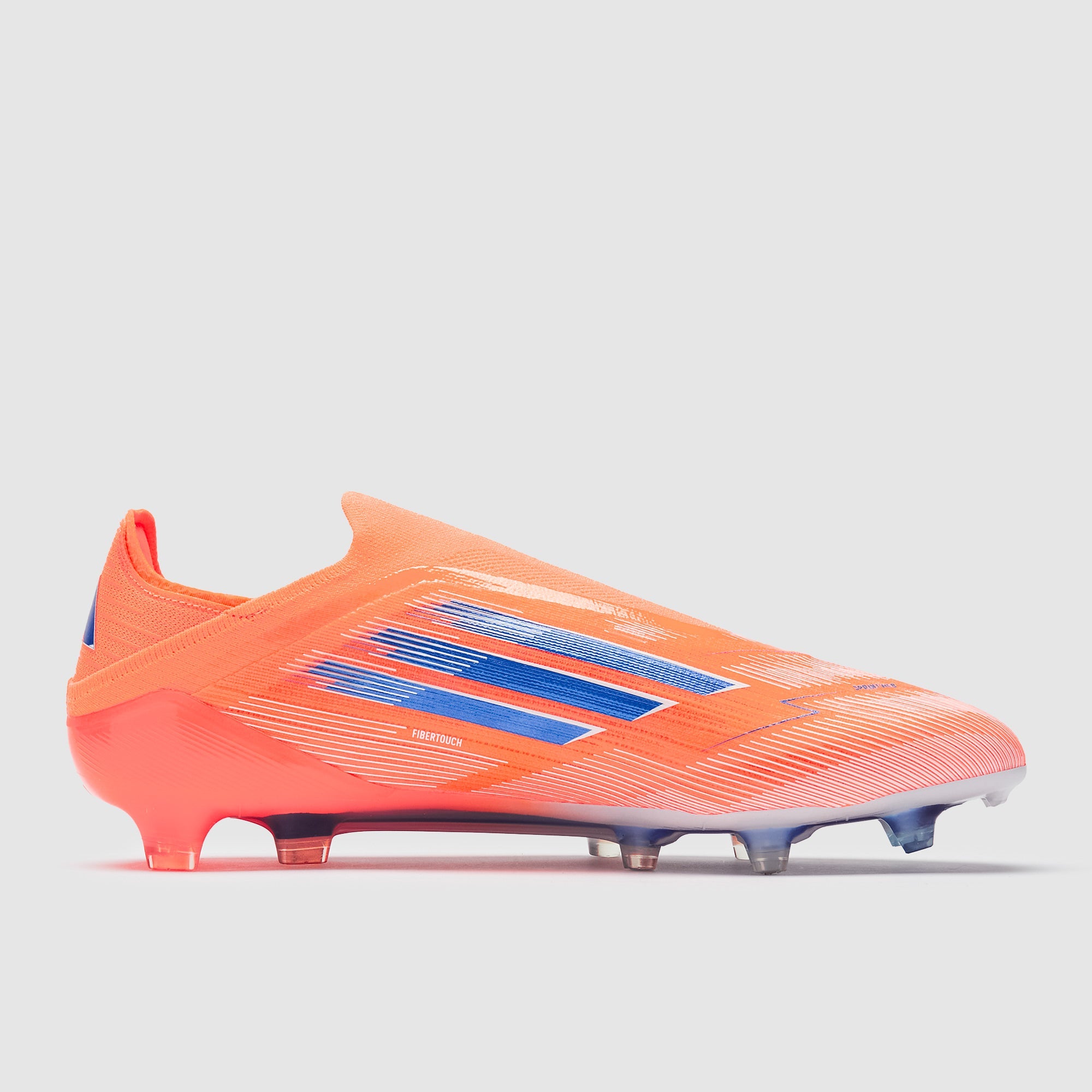 Adidas F50 Elite Laceless FG Football Boots Beam Orange/Lucid Blue/Ftwr White