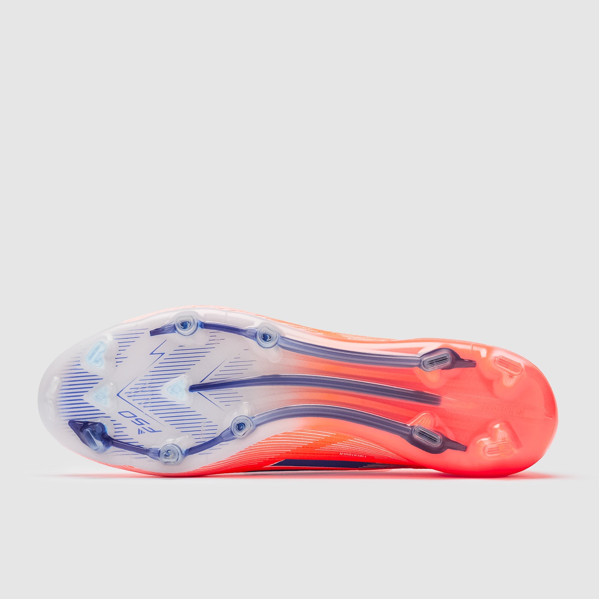 Adidas F50 Elite Laceless FG Football Boots Beam Orange/Lucid Blue/Ftwr White