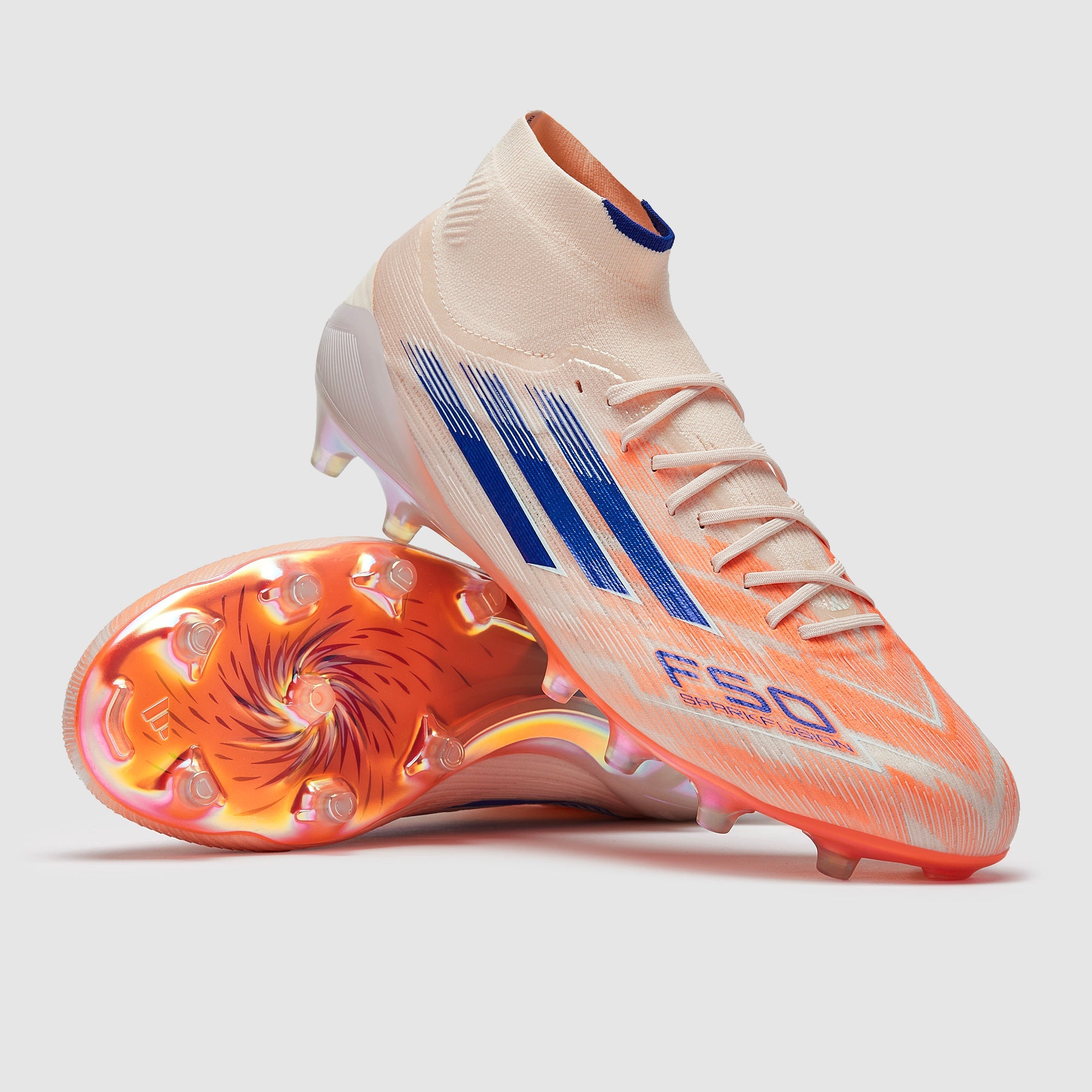 Adidas F50 Sparkfusion Elite FG/AG Football Boots Bliss Orange/Lucid Blue/Beam Orange