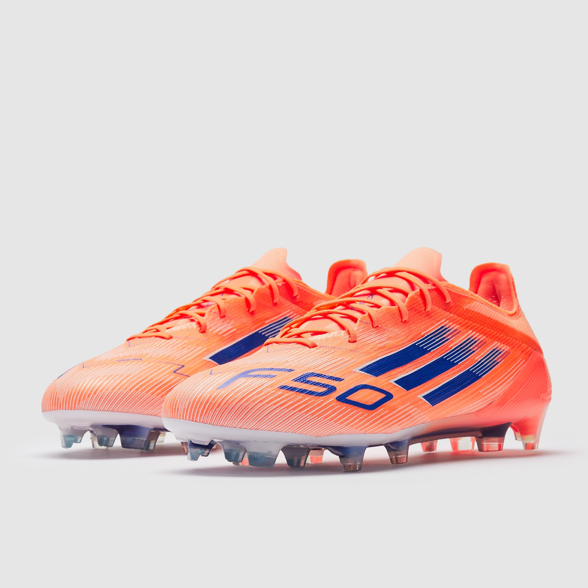 Adidas F50 Elite FG Football Boots Beam Orange/Lucid Blue/Ftwr White