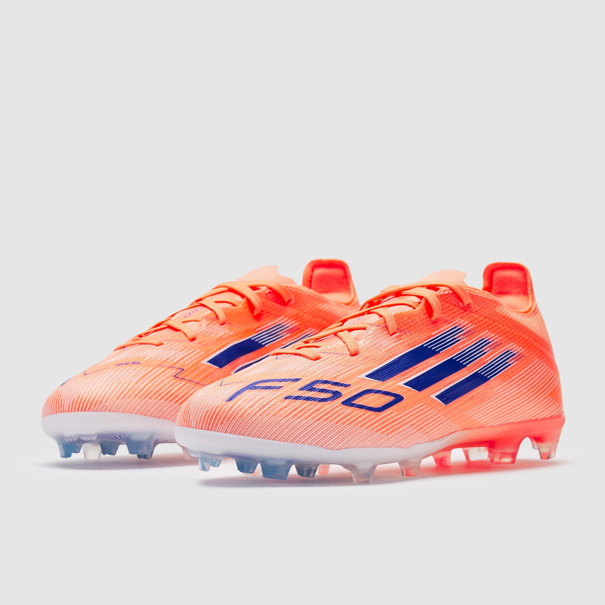 Adidas Kids F50 Elite FG Football Boots Beam Orange/Lucid Blue/Ftwr White