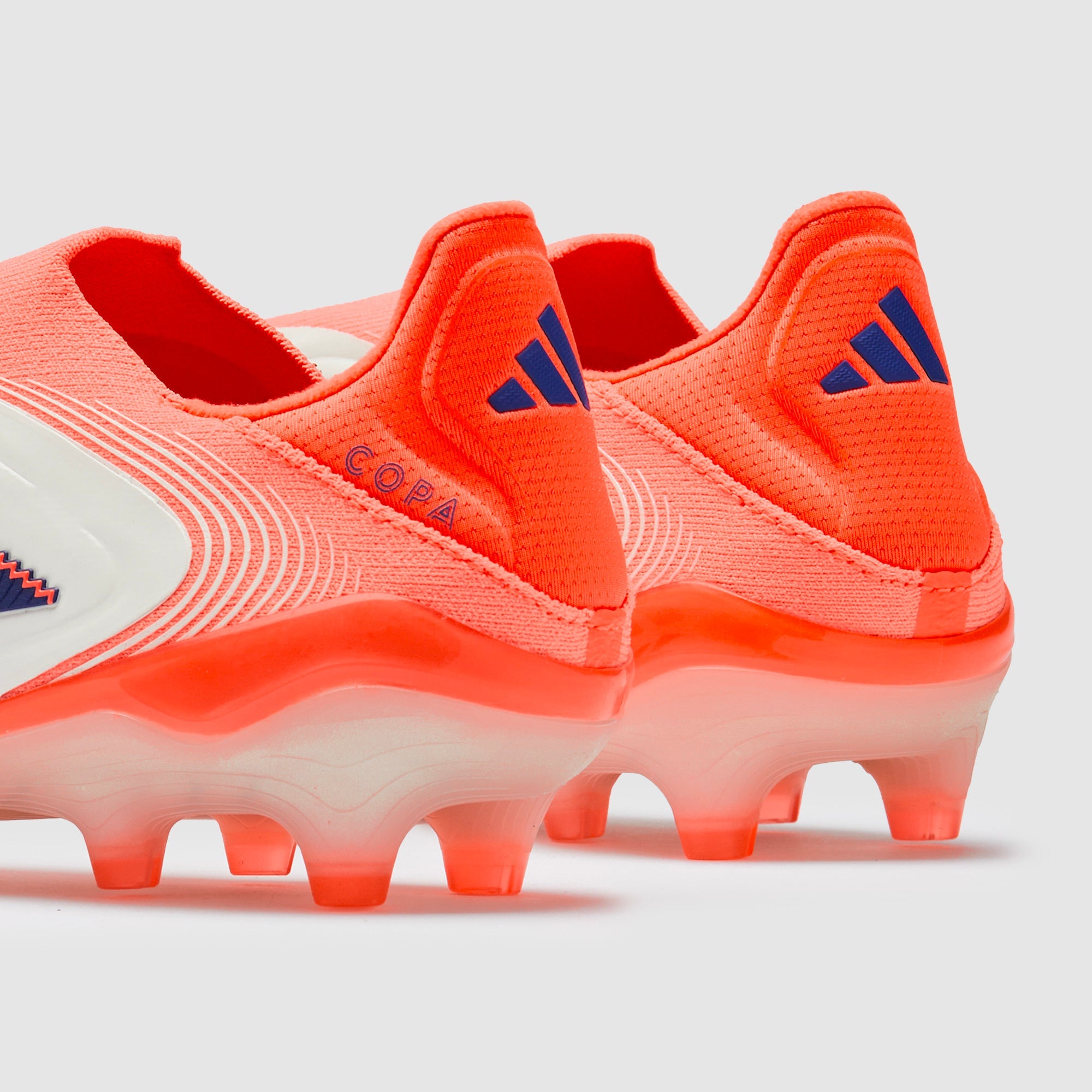adidas Copa Pure III Elite Laceless FG Football Boots Off White/Lucid Blue/Signal Coral