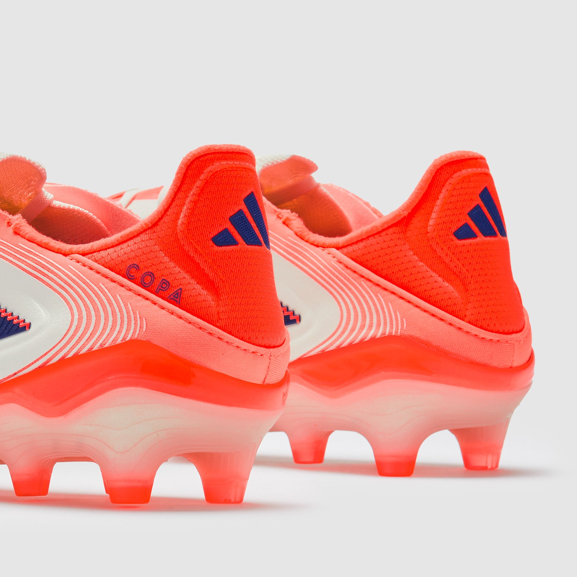 adidas Copa Pure III Elite FG Football Boots Off White/Lucid Blue/Signal Coral
