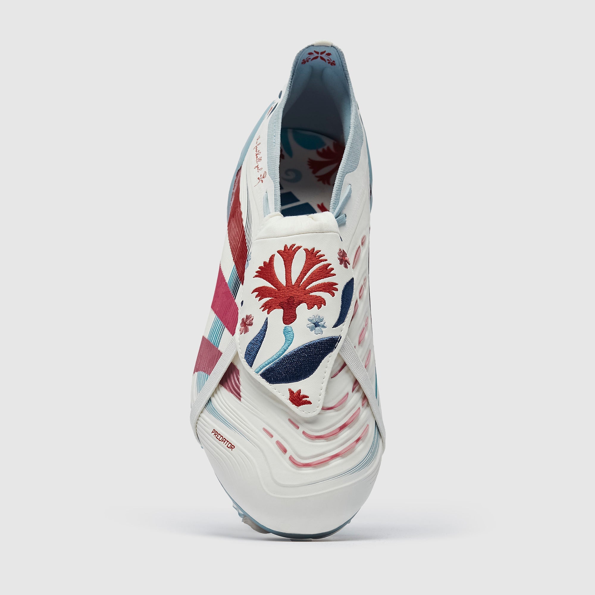 Adidas Predator Elite Tongue X TFG FG Football Boots Off White/Easy Pink/Pure Ruby