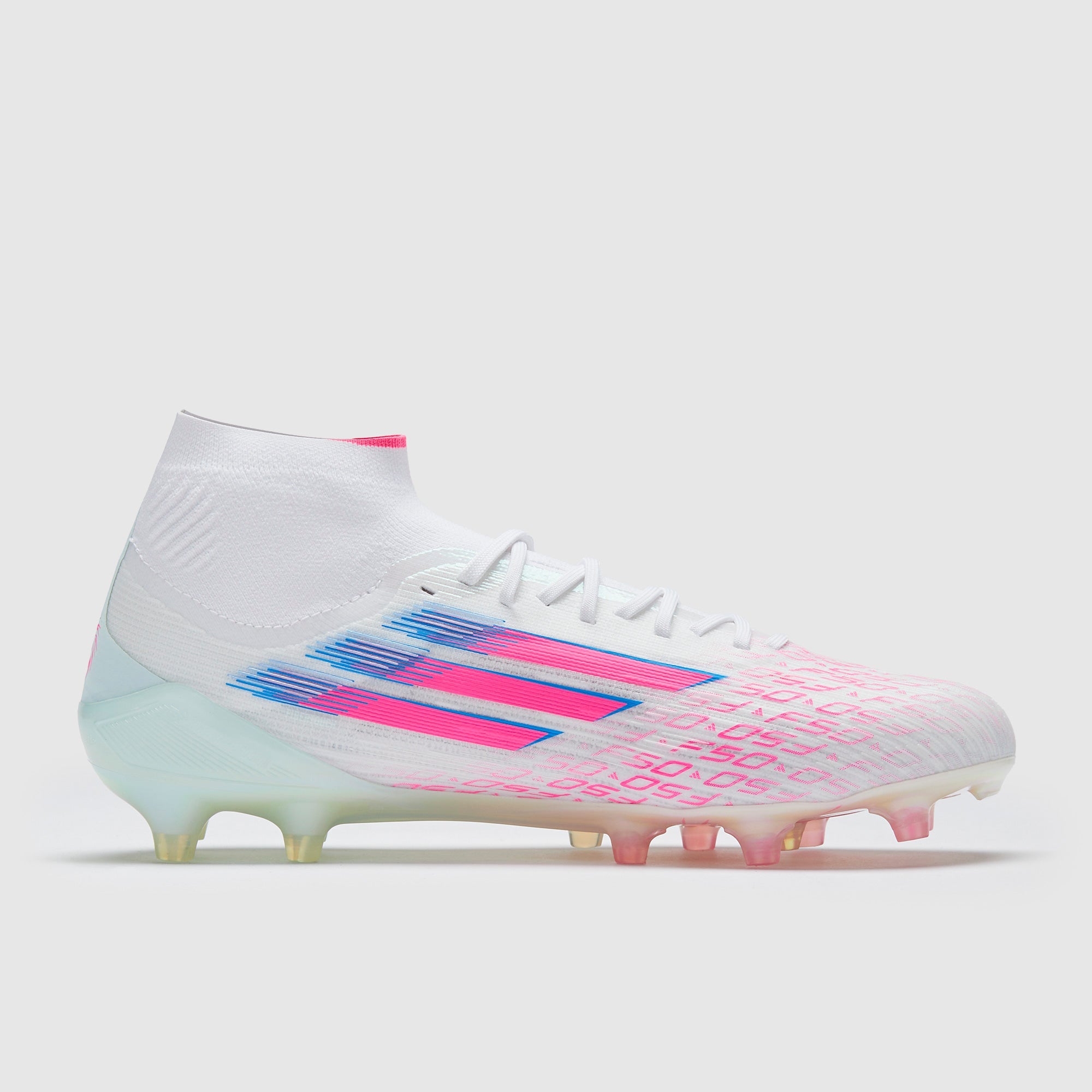 adidas F50 Sparkfusion Elite FG/AG Football Boots Ftwr White/Lucid Pink/Ftwr White