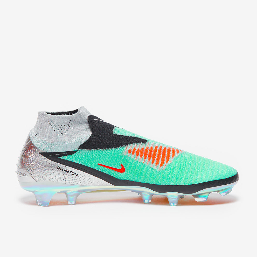 Nike Phantom 6 Elite LE High FG Football Boots Hyper Turq/Chrome/Black/Total Crimson