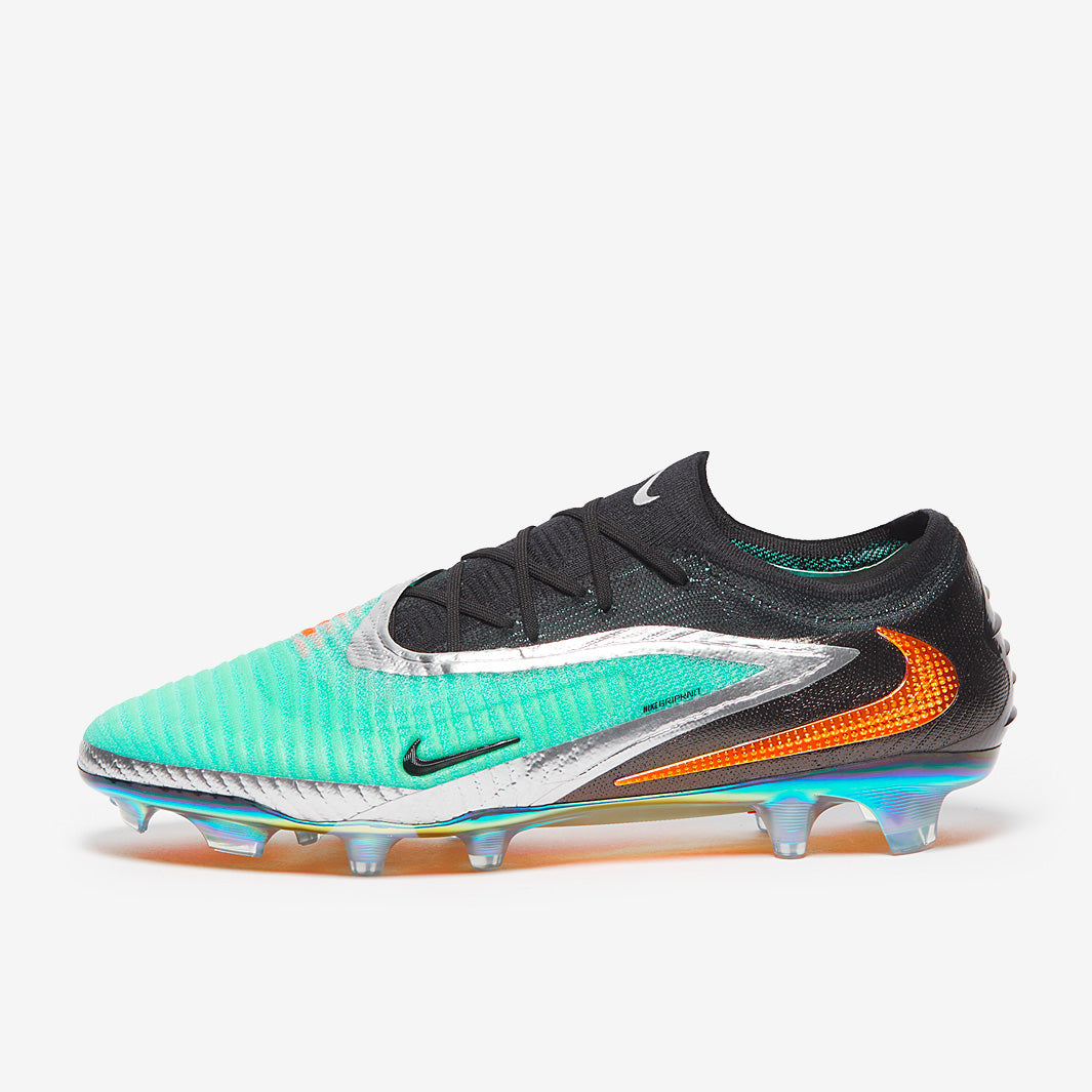Nike Phantom 6 Elite LE Low FG Football Boots Hyper Turq/Chrome/Black/Total Crimson