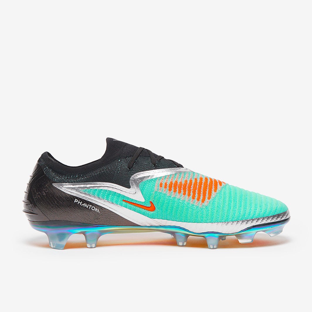 Nike Phantom 6 Elite LE Low FG Football Boots Hyper Turq/Chrome/Black/Total Crimson