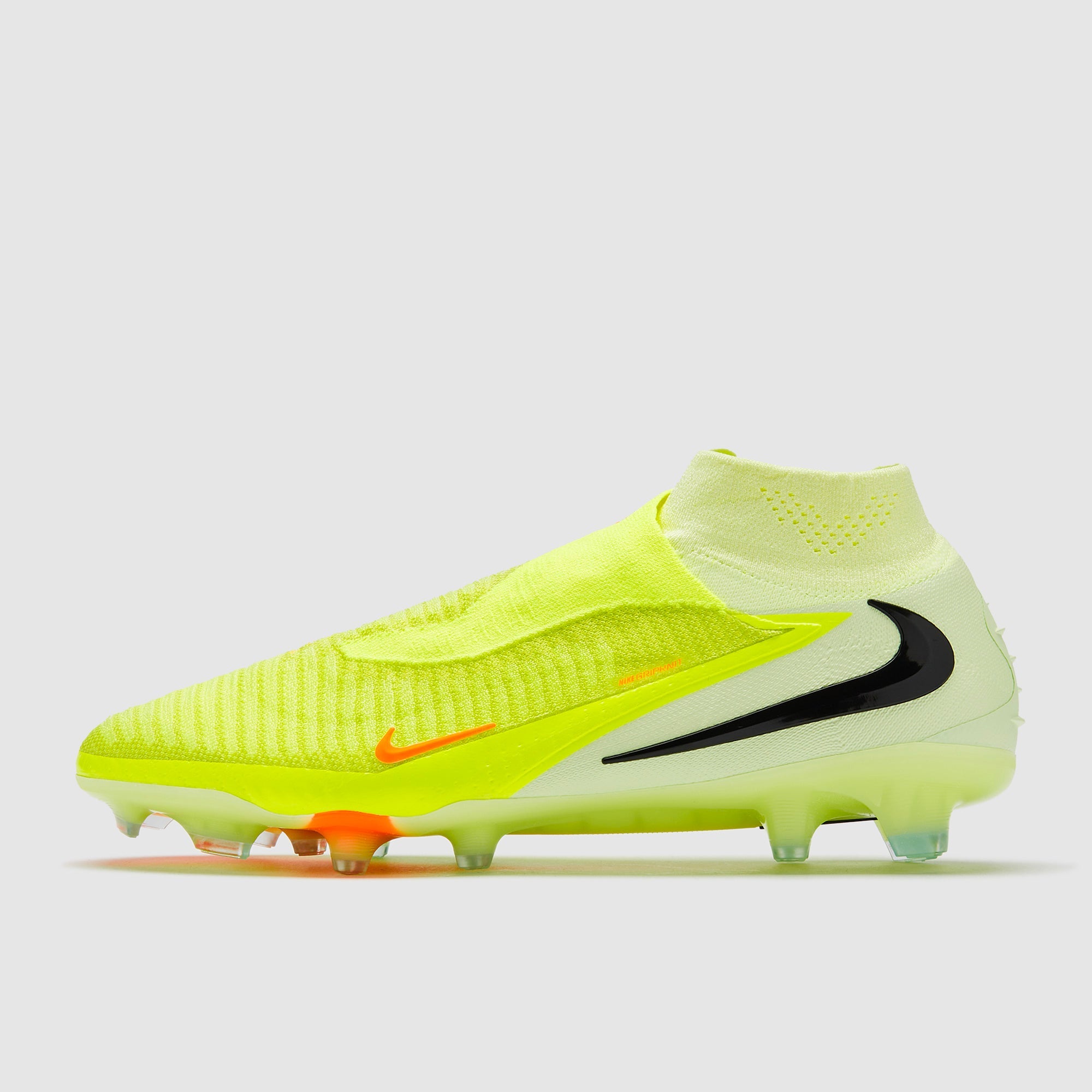Nike Phantom 6 Elite High FG Football Boots Limelight/Hyper Crimson/Black