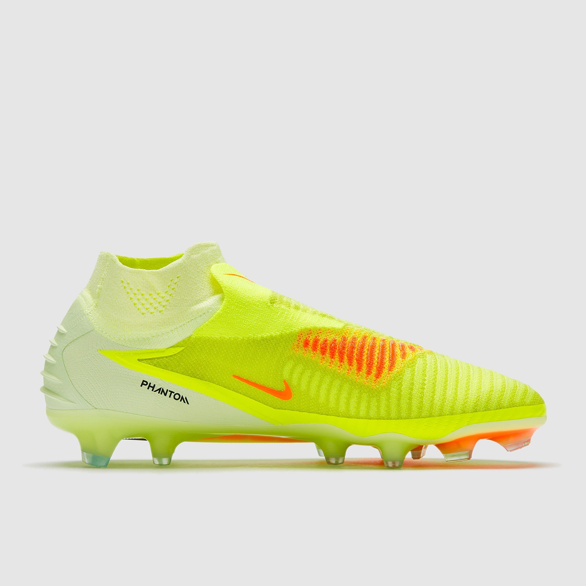 Nike Phantom 6 Elite High FG Football Boots Limelight/Hyper Crimson/Black