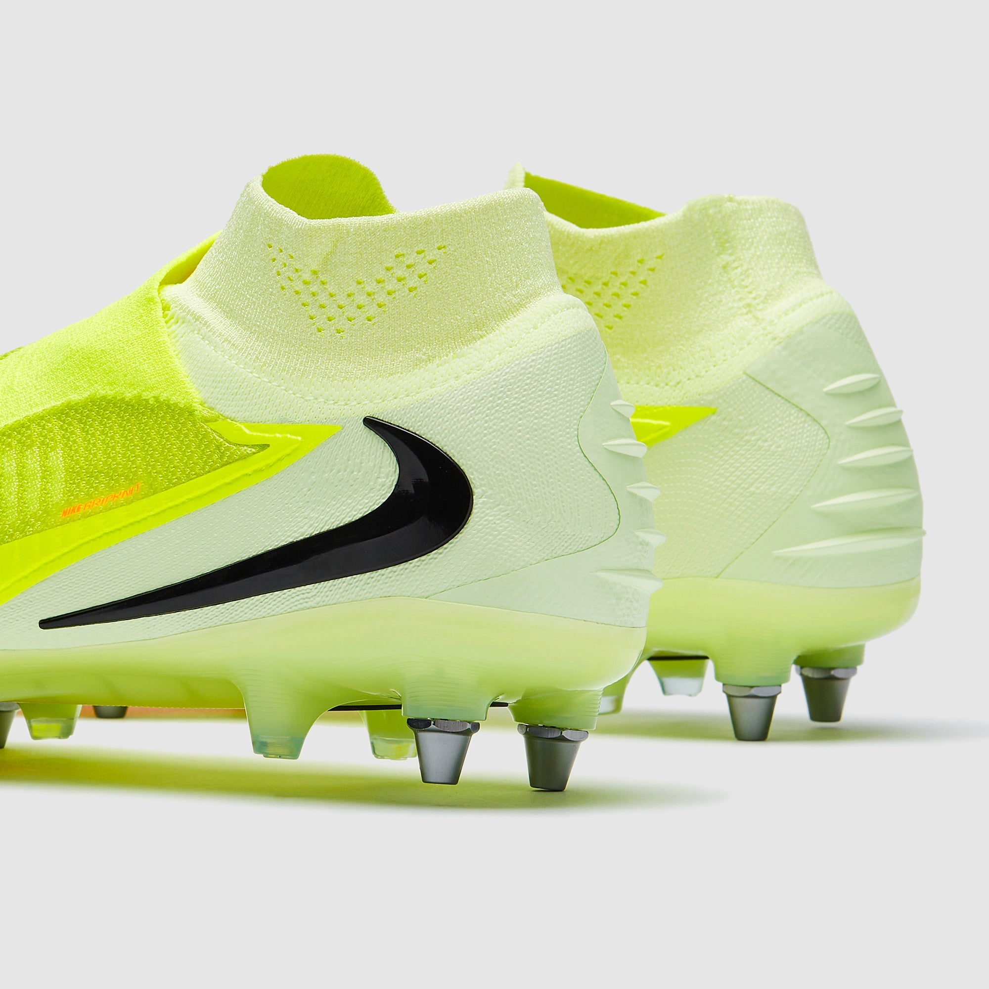 Nike Phantom 6 Elite High SG-Pro Player Edition Football Boots Limelight/Hyper Crimson/Black