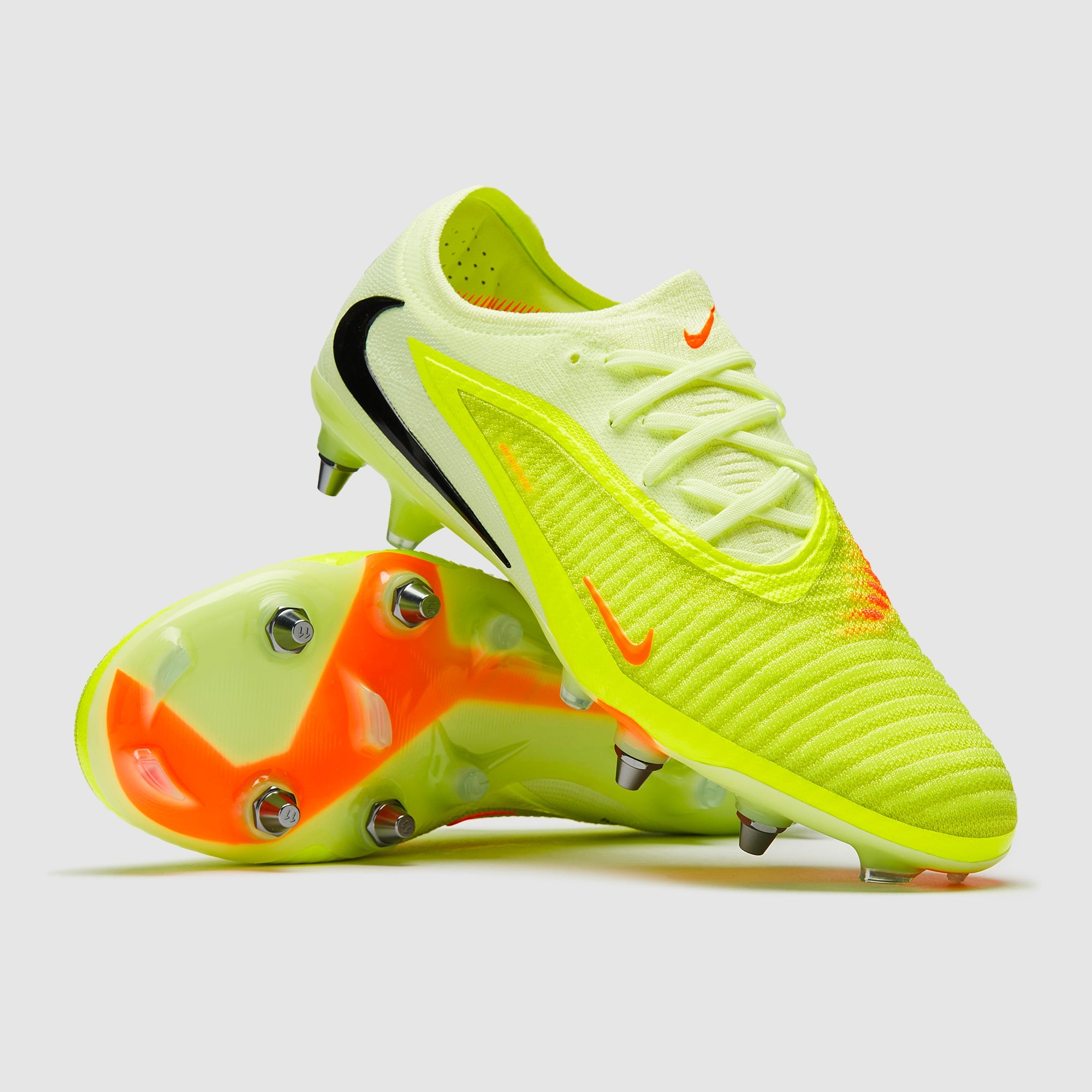 Nike Phantom 6 Elite Low SG-Pro Football Boots Limelight/Hyper Crimson/Black