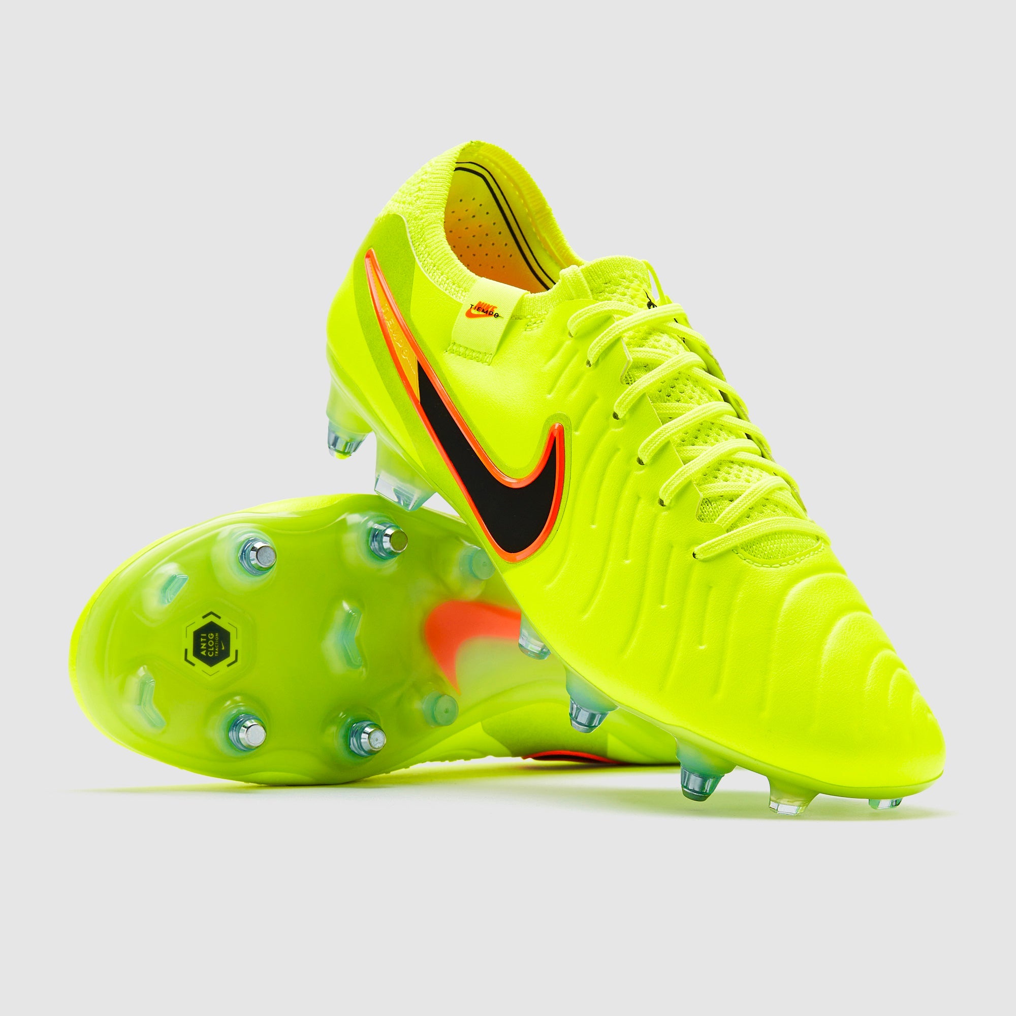 Nike Tiempo Legend X Elite SG-Pro Anti-Clog Football Boots Volt/Black