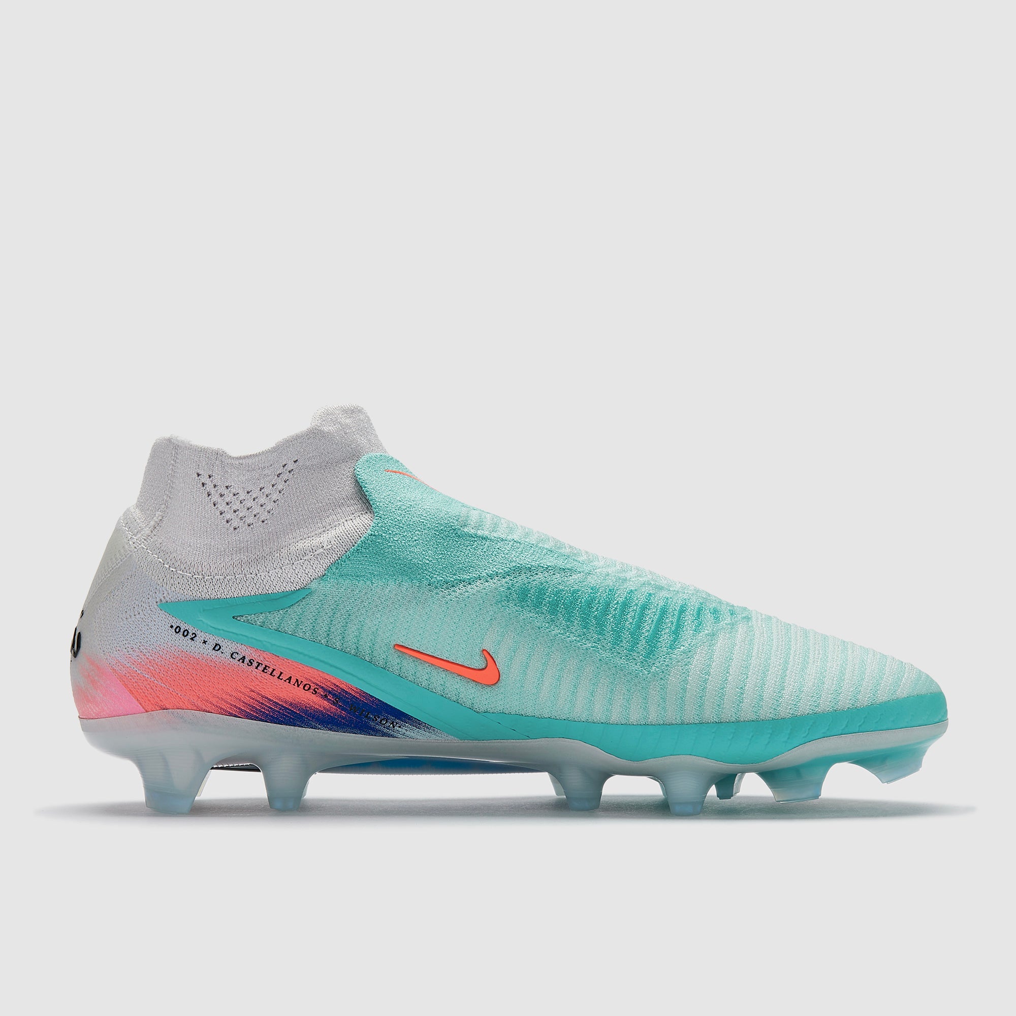 Nike Phantom 6 Elite High FG Football Boots Pistachio Frost/Hyper Orange