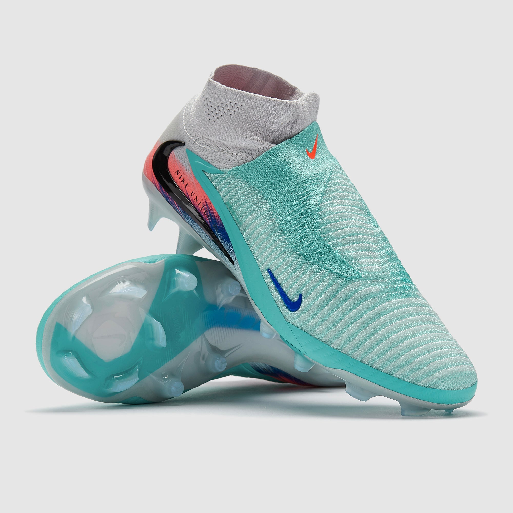 Nike Phantom 6 Elite High FG Football Boots Pistachio Frost/Hyper Orange