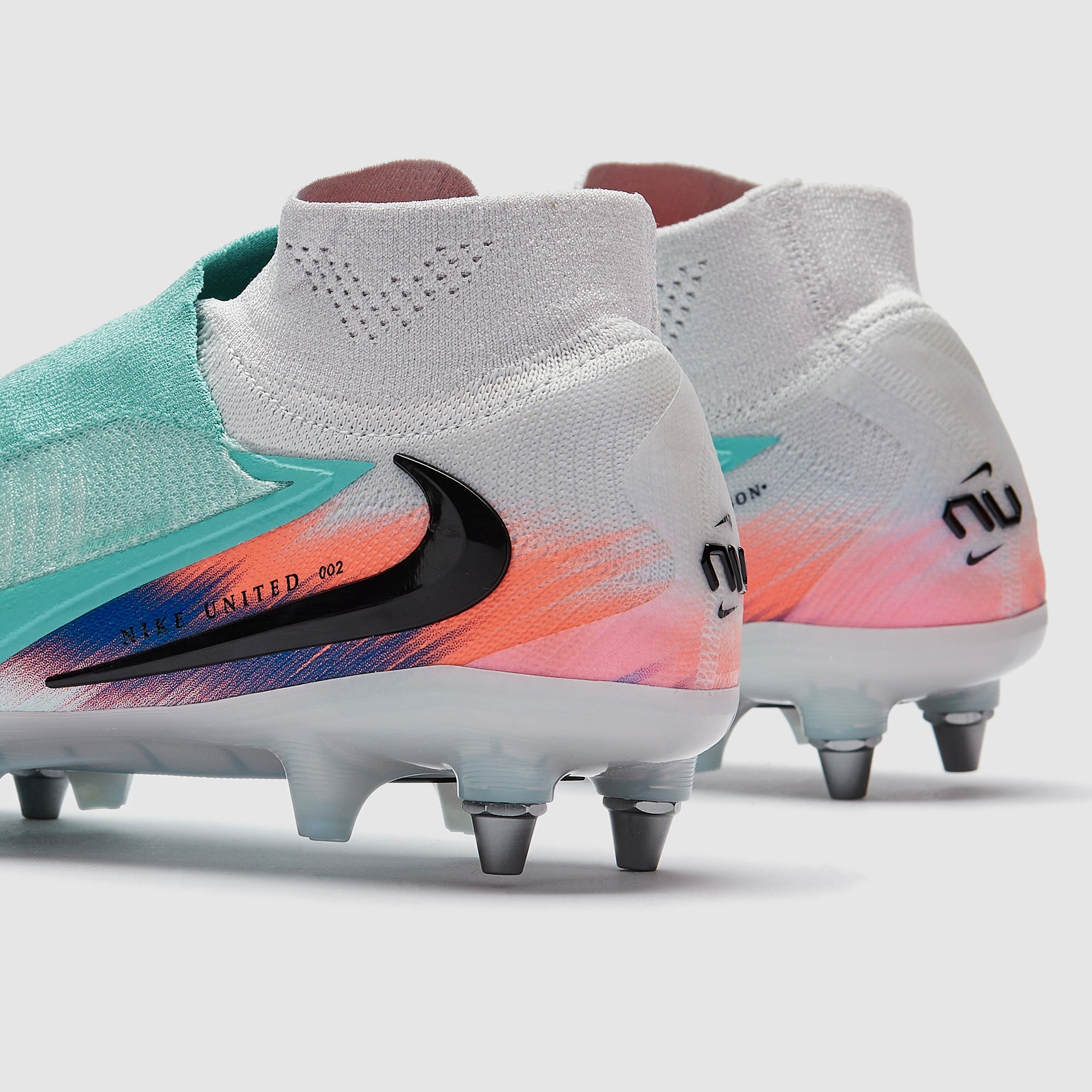 Nike Phantom 6 Elite High SG-Pro Player Edition Football Boots Pistachio Frost/Hyper Orange