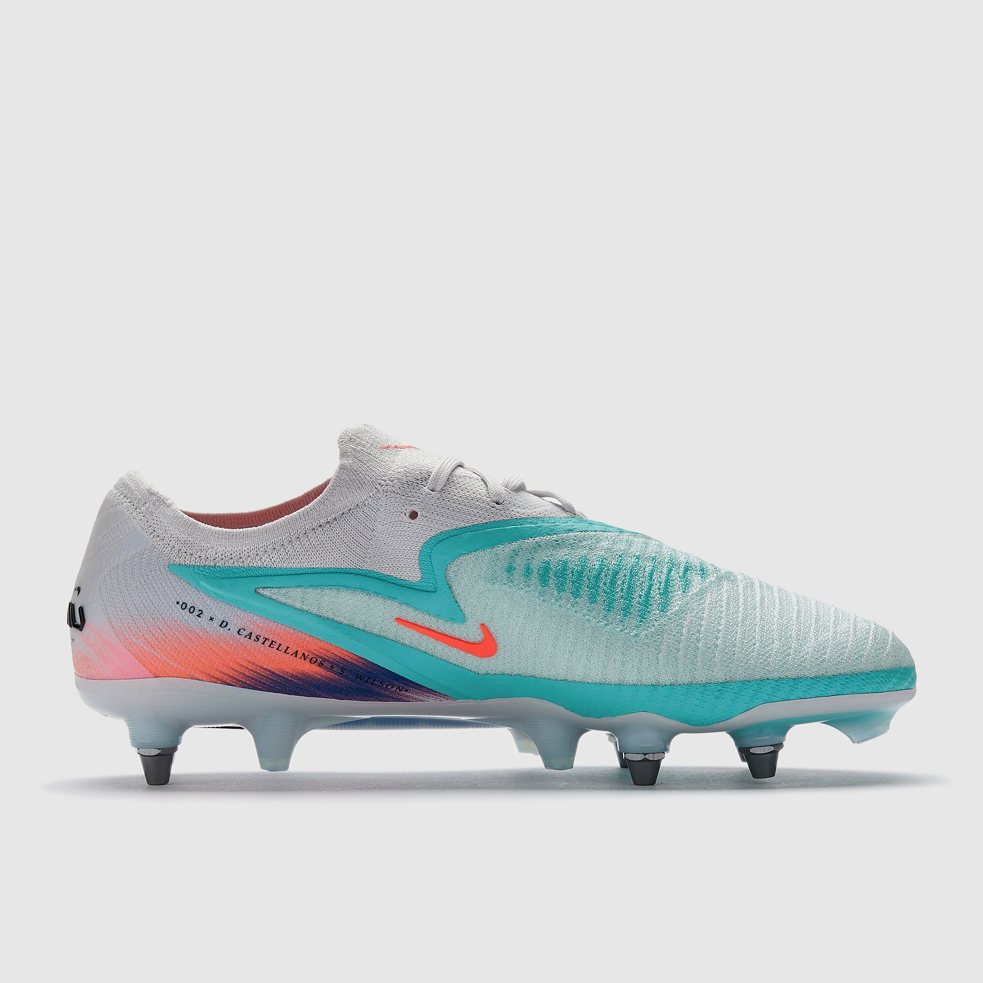 Nike Phantom 6 Elite Low SG-Pro Player Edition Football Boots Pistachio Frost/Hyper Orange