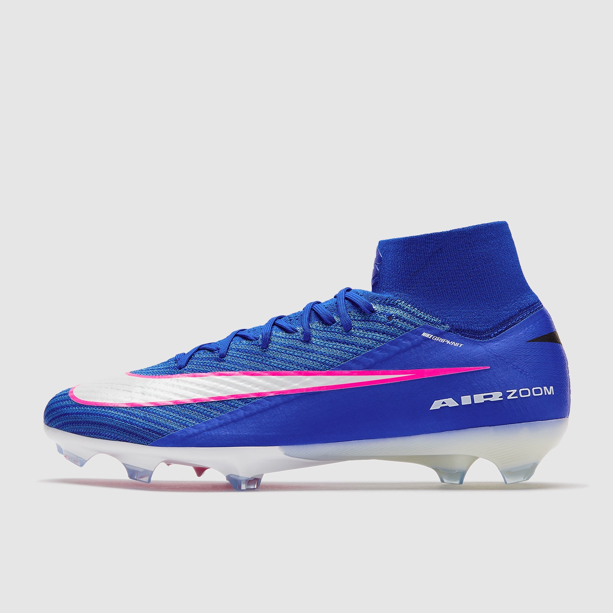 Nike Air Zoom Mercurial Superfly X Elite FG Football Boots Racer Blue/White