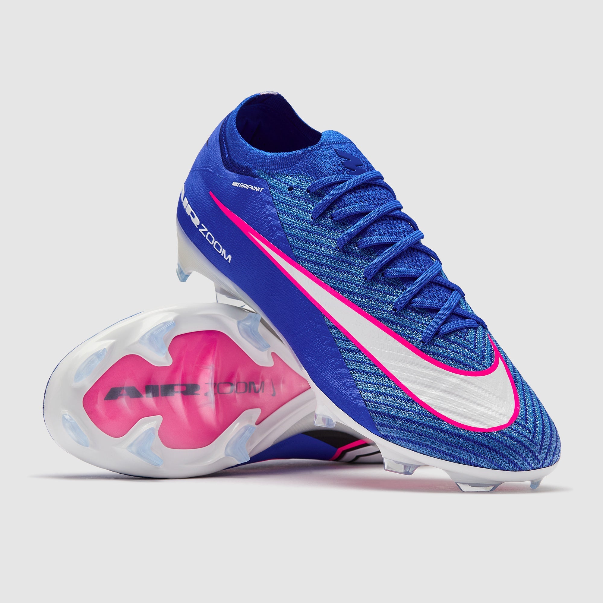 Nike Air Zoom Mercurial Vapor XVI Elite FG Football Boots Racer Blue/White