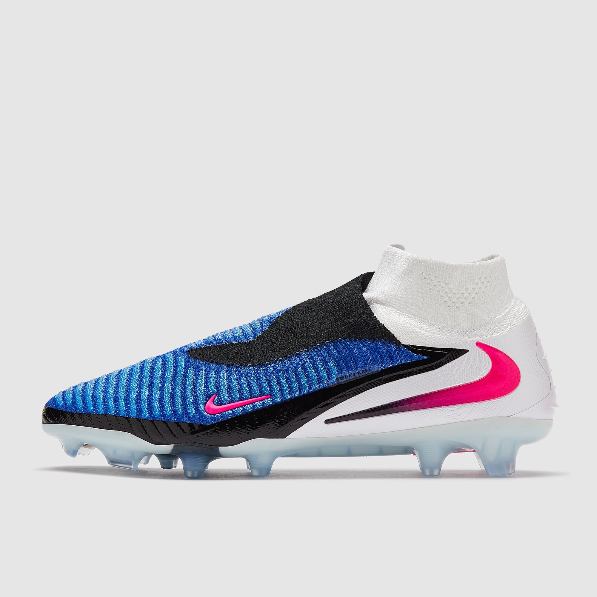 Nike Phantom 6 High Elite FG Football Boots Racer Blue/Pink Blast/White