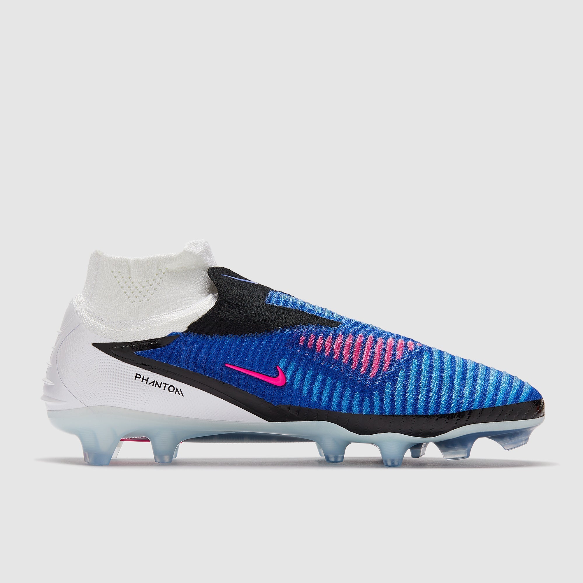 Nike Phantom 6 High Elite FG Football Boots Racer Blue/Pink Blast/White