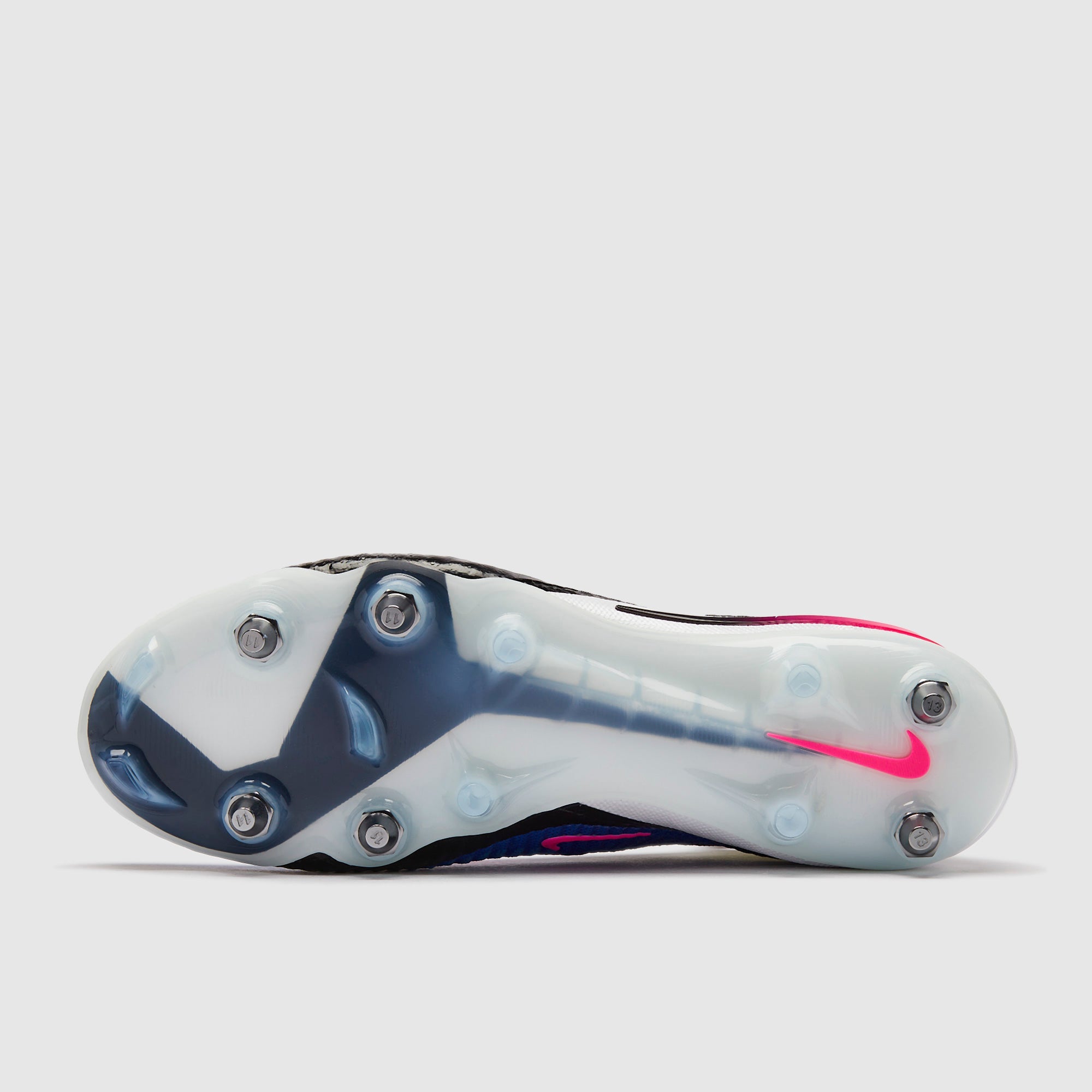 Nike Phantom 6 High Elite SG-Pro Player Edition Football Boots Racer Blue/Pink Blast/White