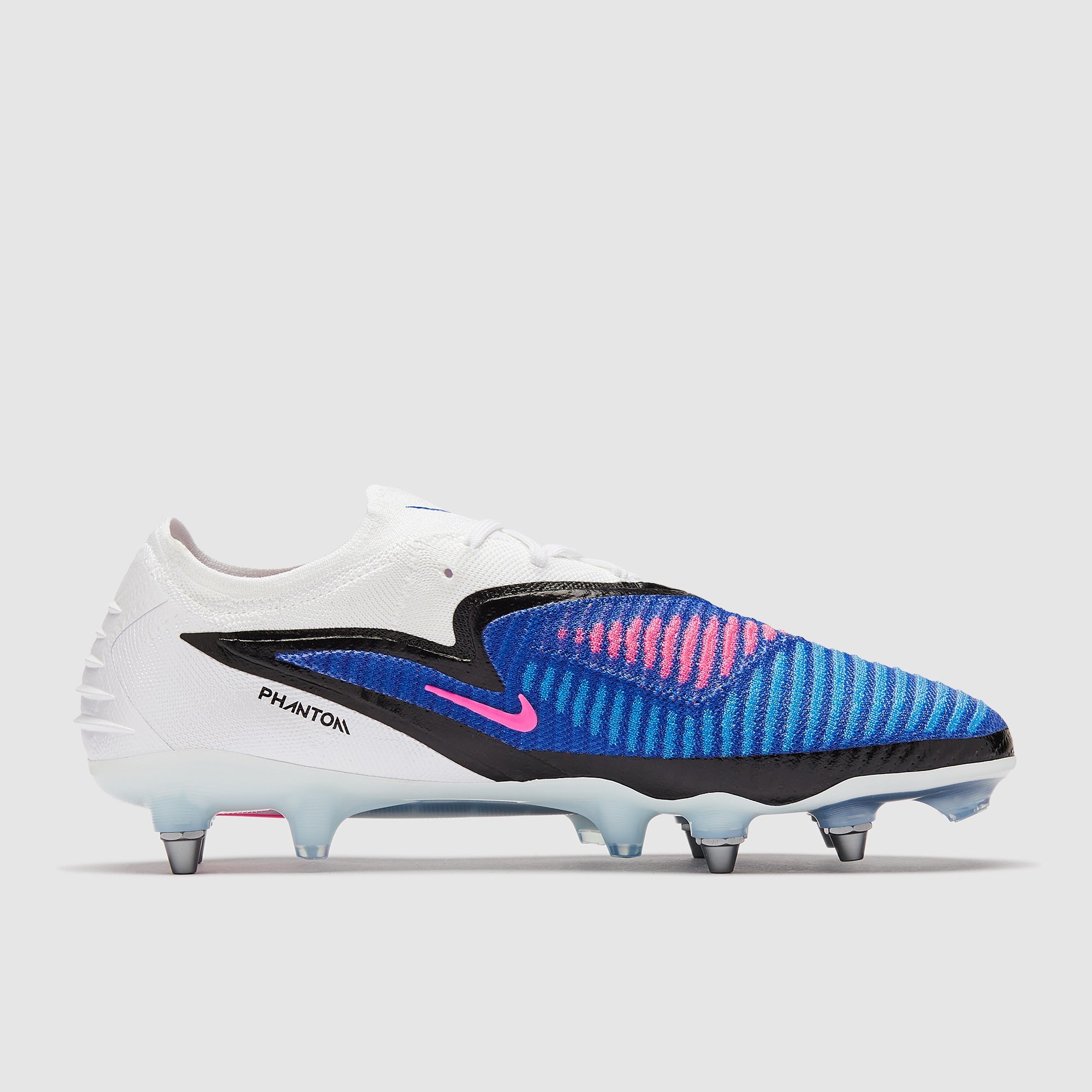 Nike Phantom 6 Elite Low SG-Pro Football Boots Racer Blue/Pink Blast/White
