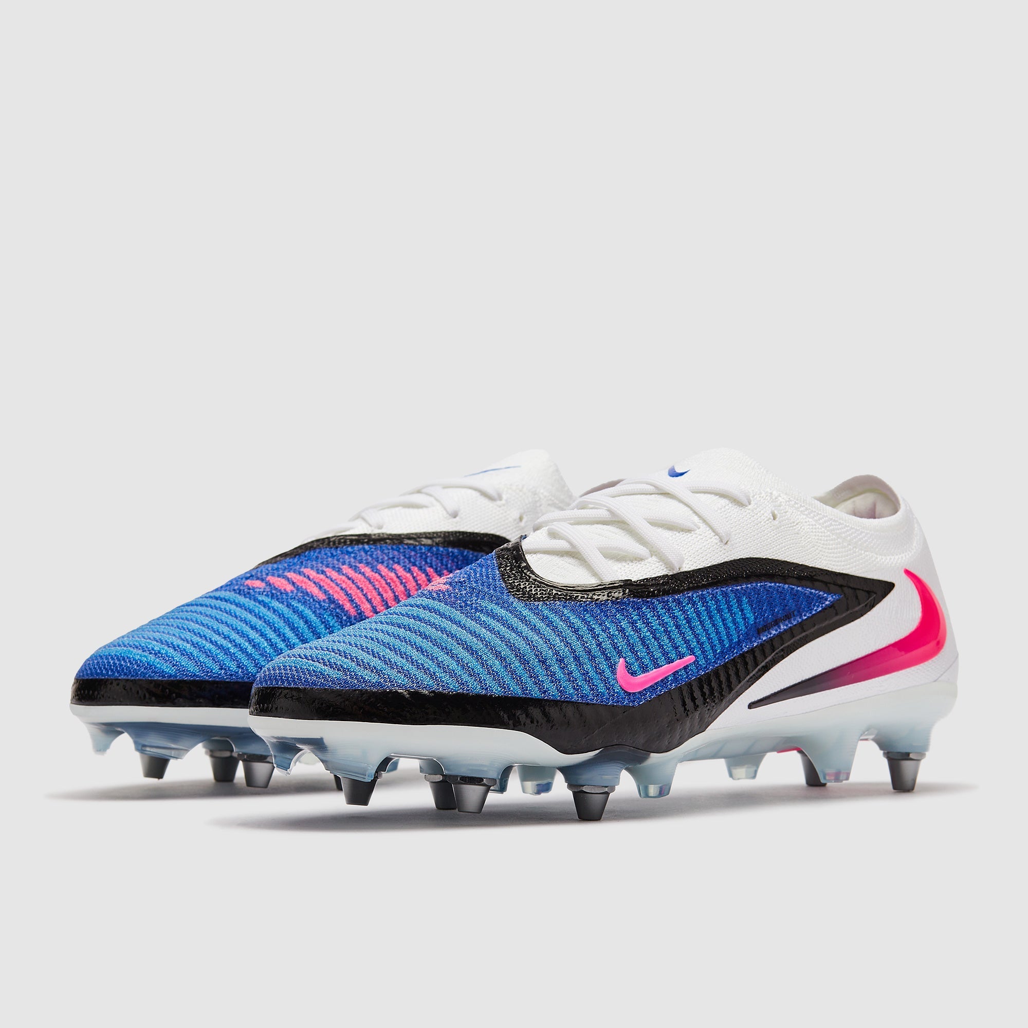 Nike Phantom 6 Elite Low SG-Pro Football Boots Racer Blue/Pink Blast/White