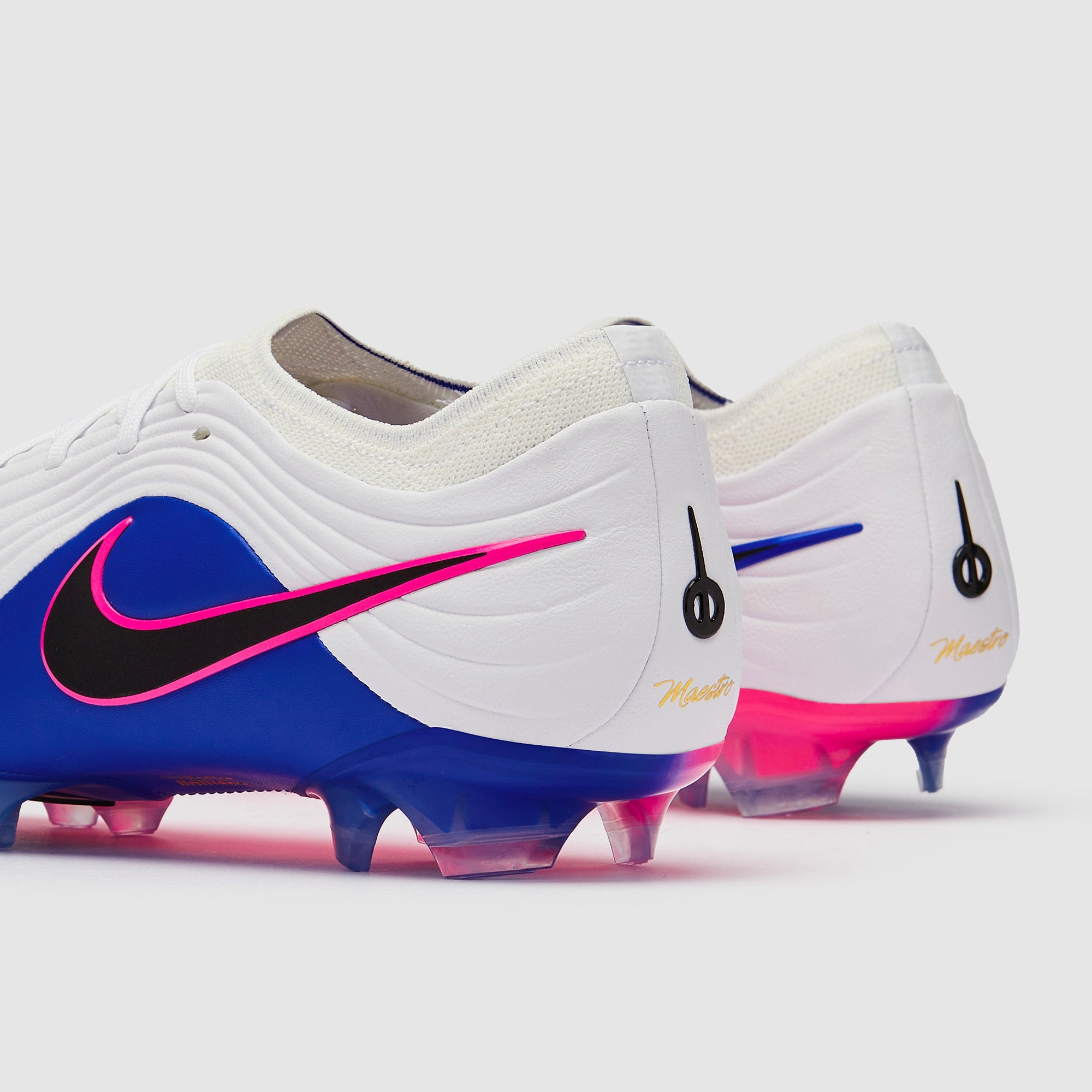 Nike Tiempo Maestro Elite FG Football Boots White/Black/Racer Blue/Pink Blast