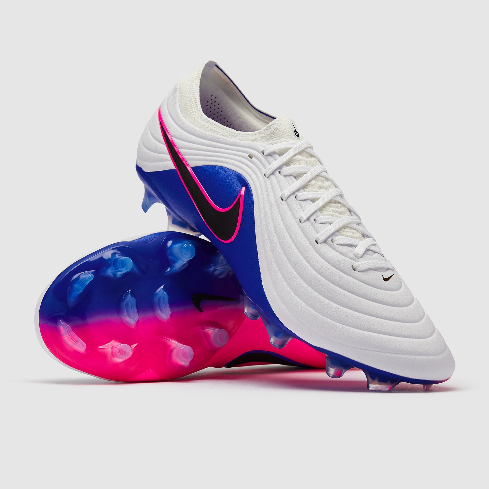 Nike Tiempo Maestro Elite FG Football Boots White/Black/Racer Blue/Pink Blast