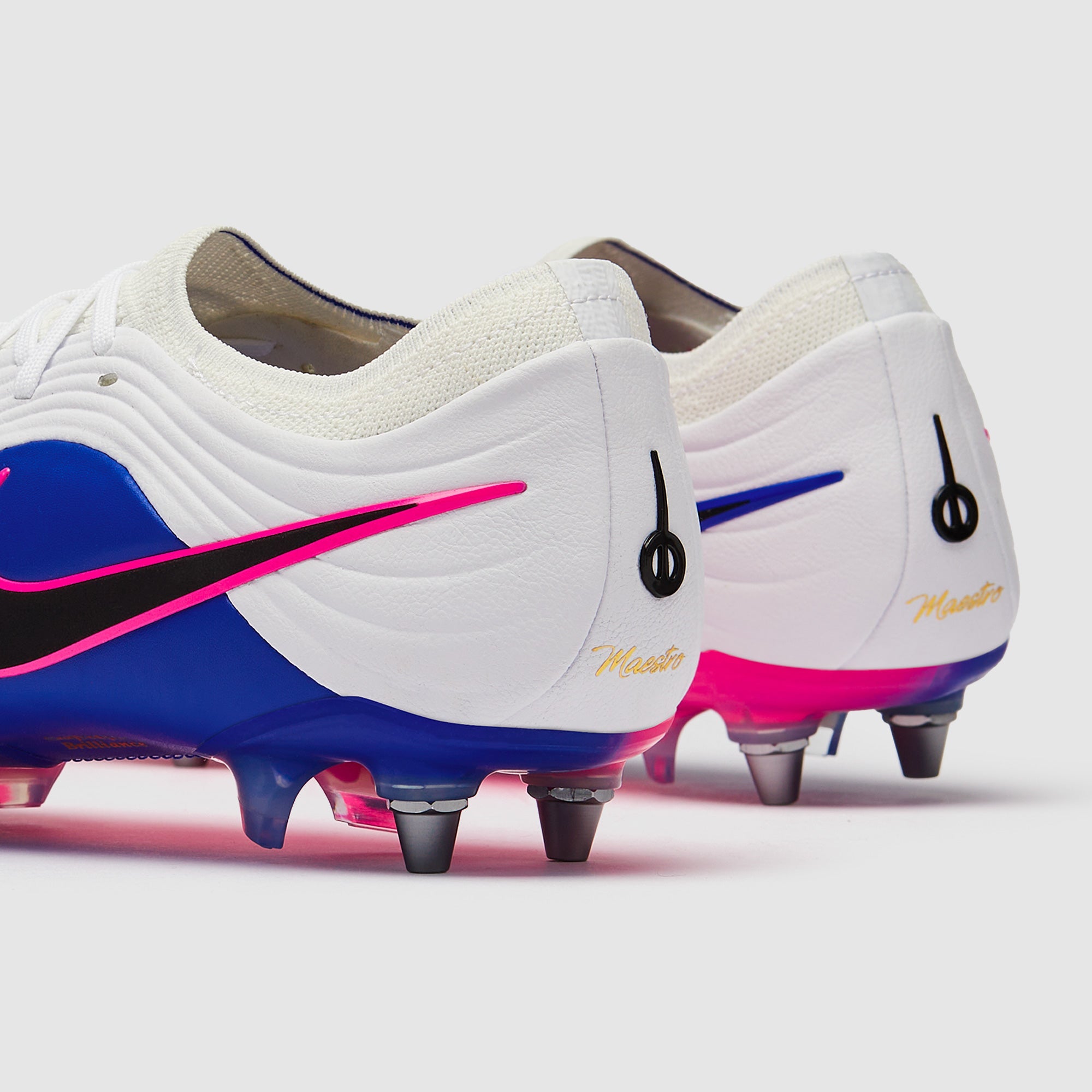 Nike Tiempo Maestro Elite SG-Pro Football Boots White/Black/Racer Blue/Pink Blast