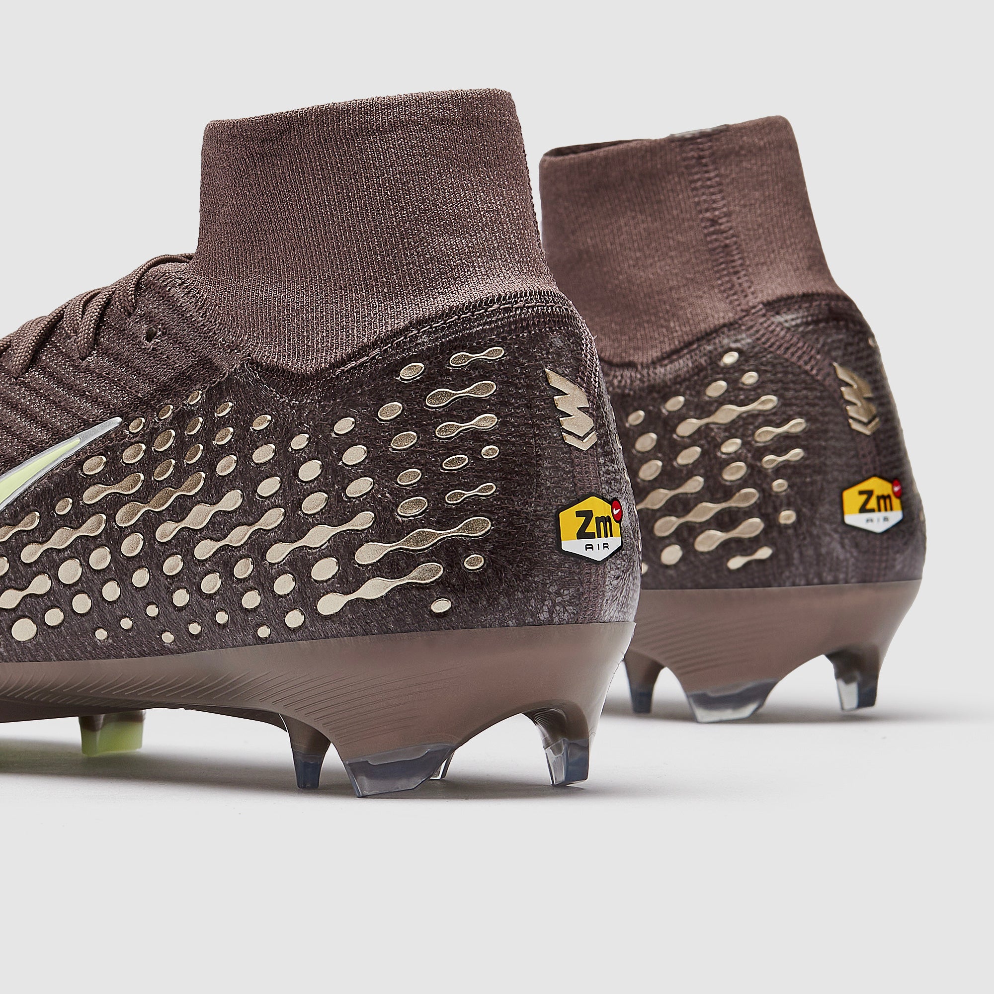 Nike Air Zoom Mercurial Superfly X Elite x Mbappe FG Chuteira Campo Plum Eclipse/Mtlc Silver